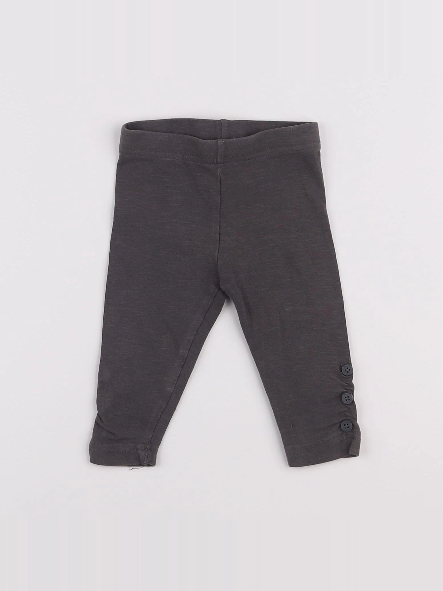 Tape à l'oeil - legging gris - 6 mois