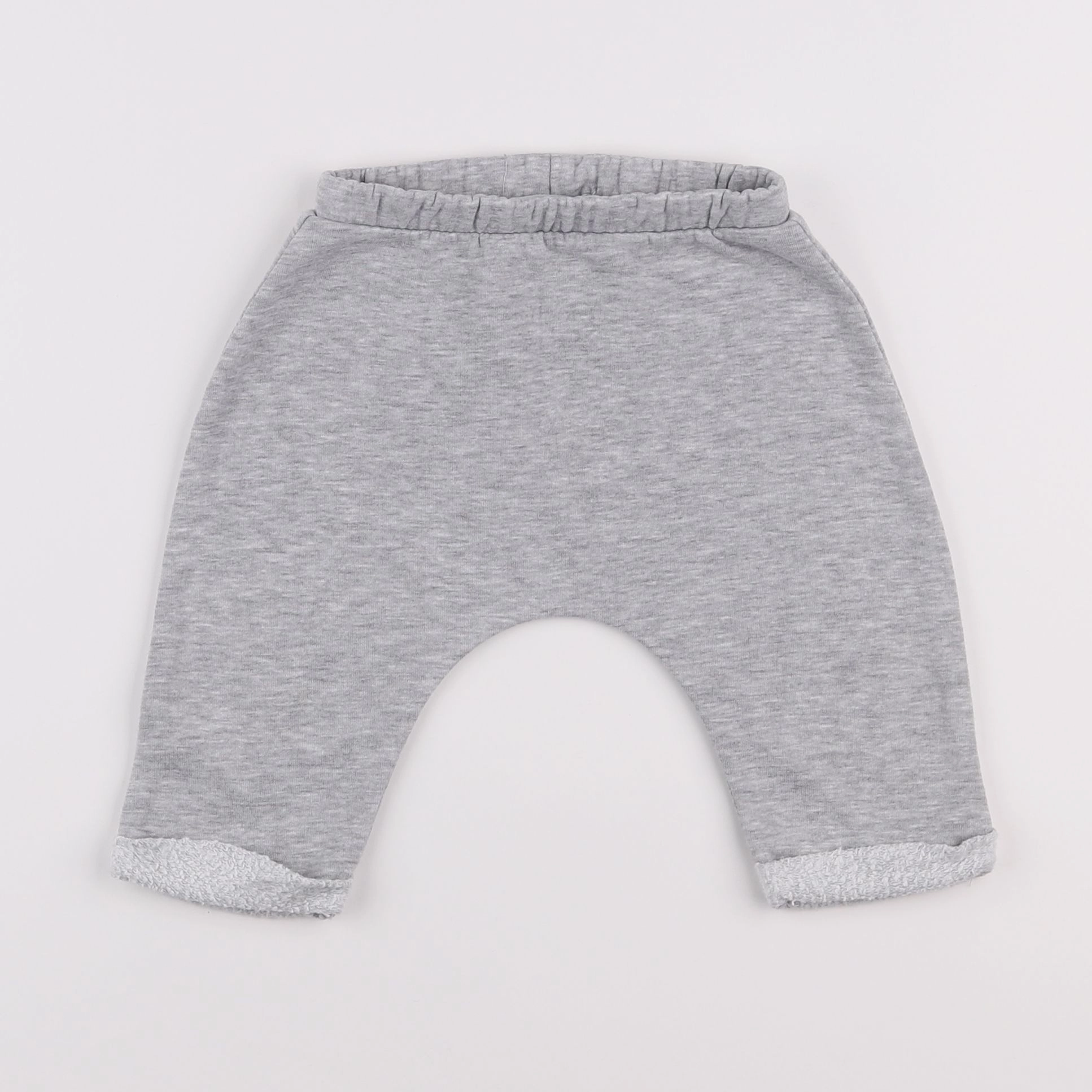 Vertbaudet - sarouel gris - 6 mois