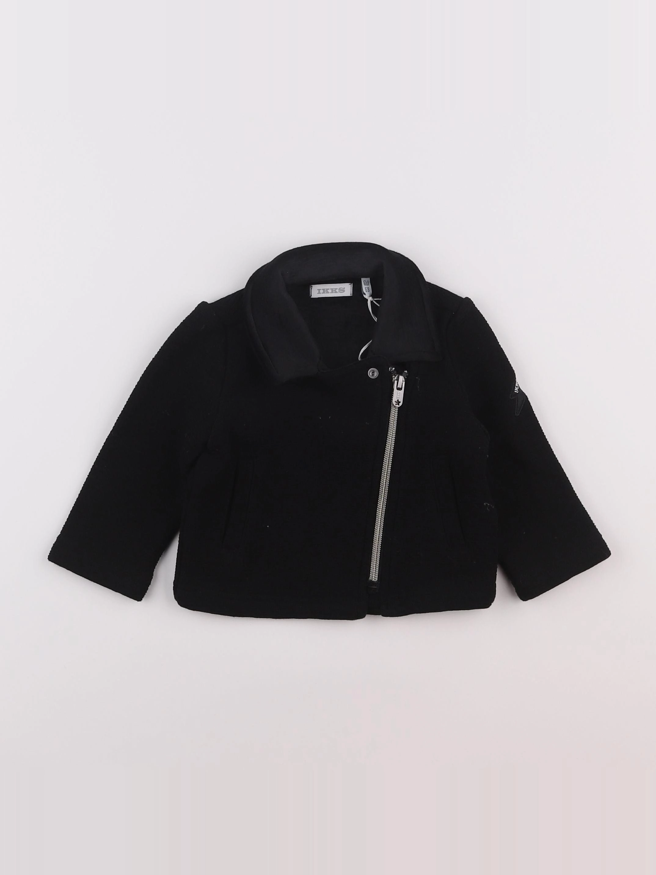 IKKS - veste noir - 6 mois