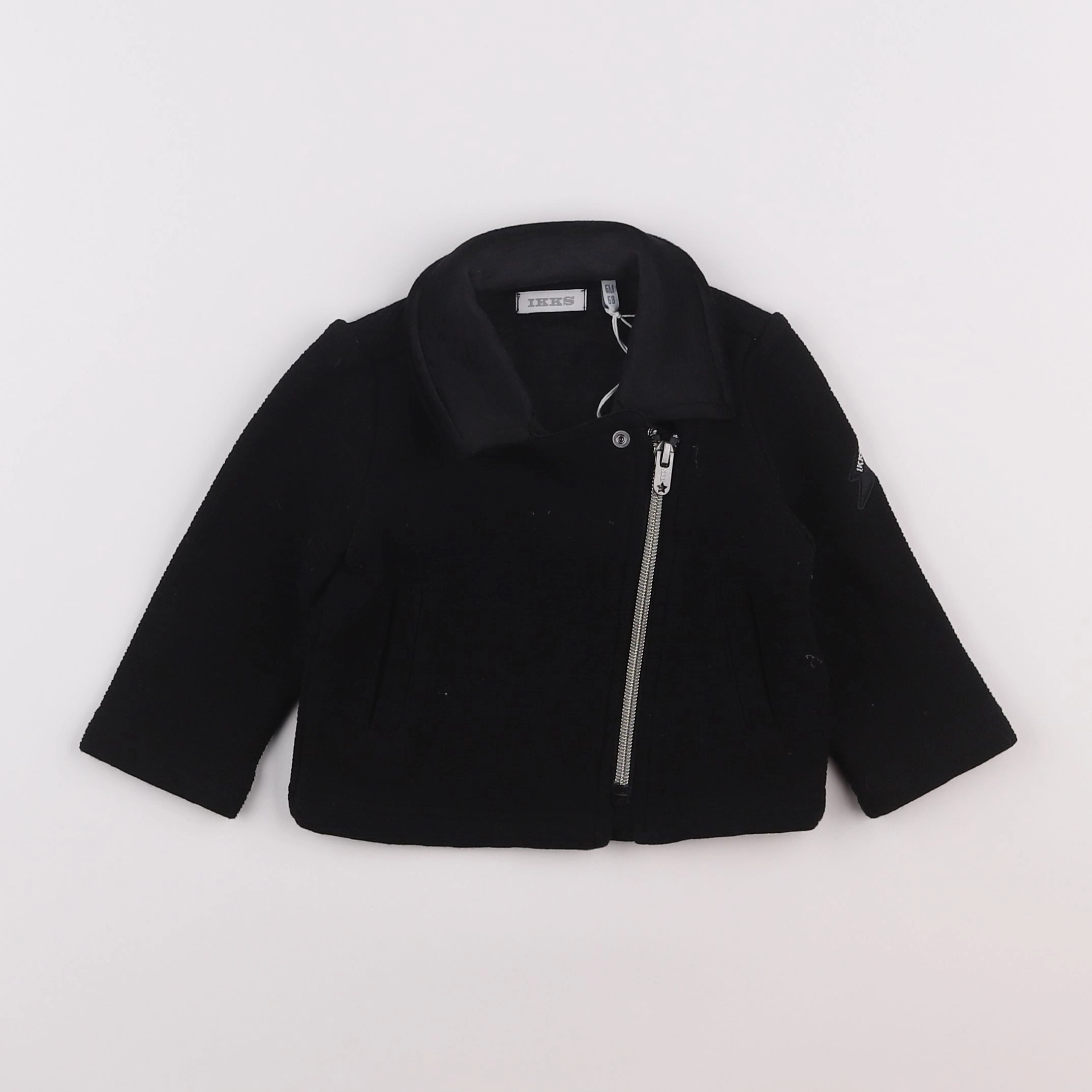 IKKS - veste noir - 6 mois