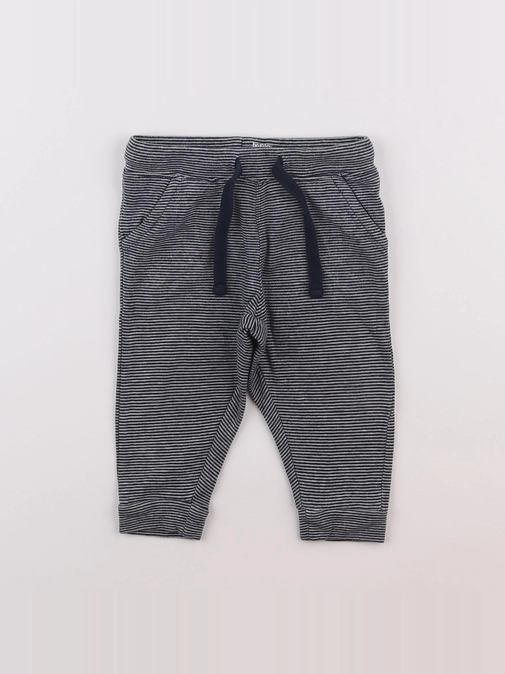 Boutchou - jogging bleu - 9 mois