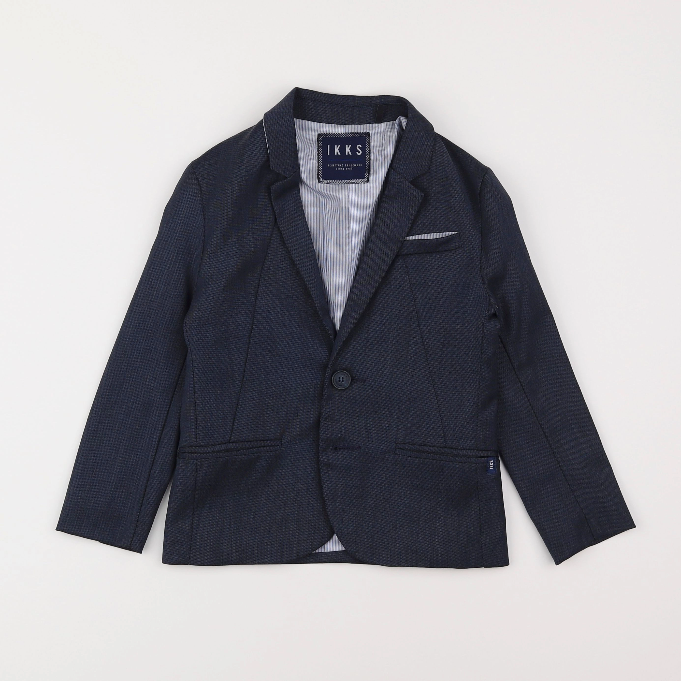 IKKS - veste bleu - 6 ans