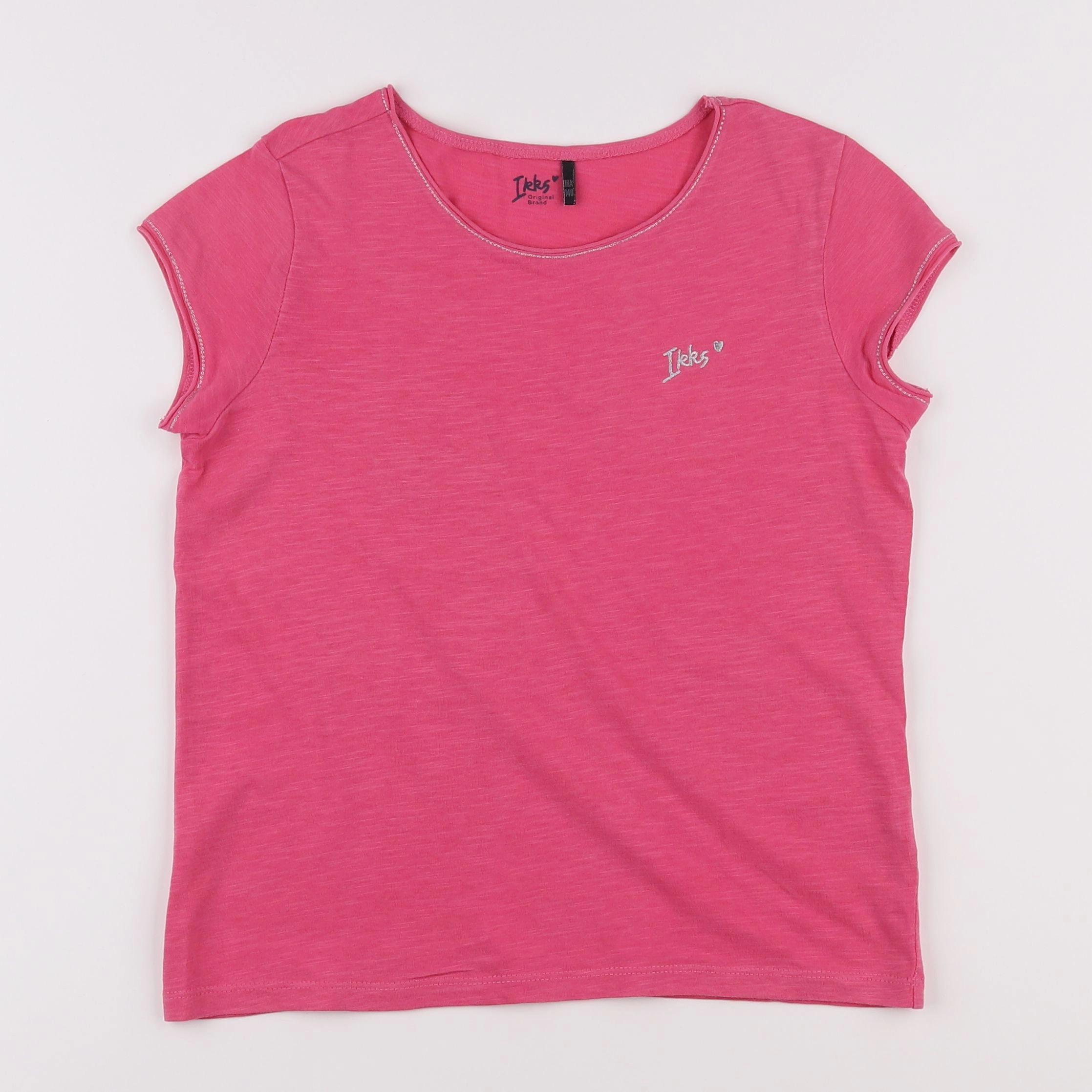 IKKS - tee-shirt rose - 10 ans