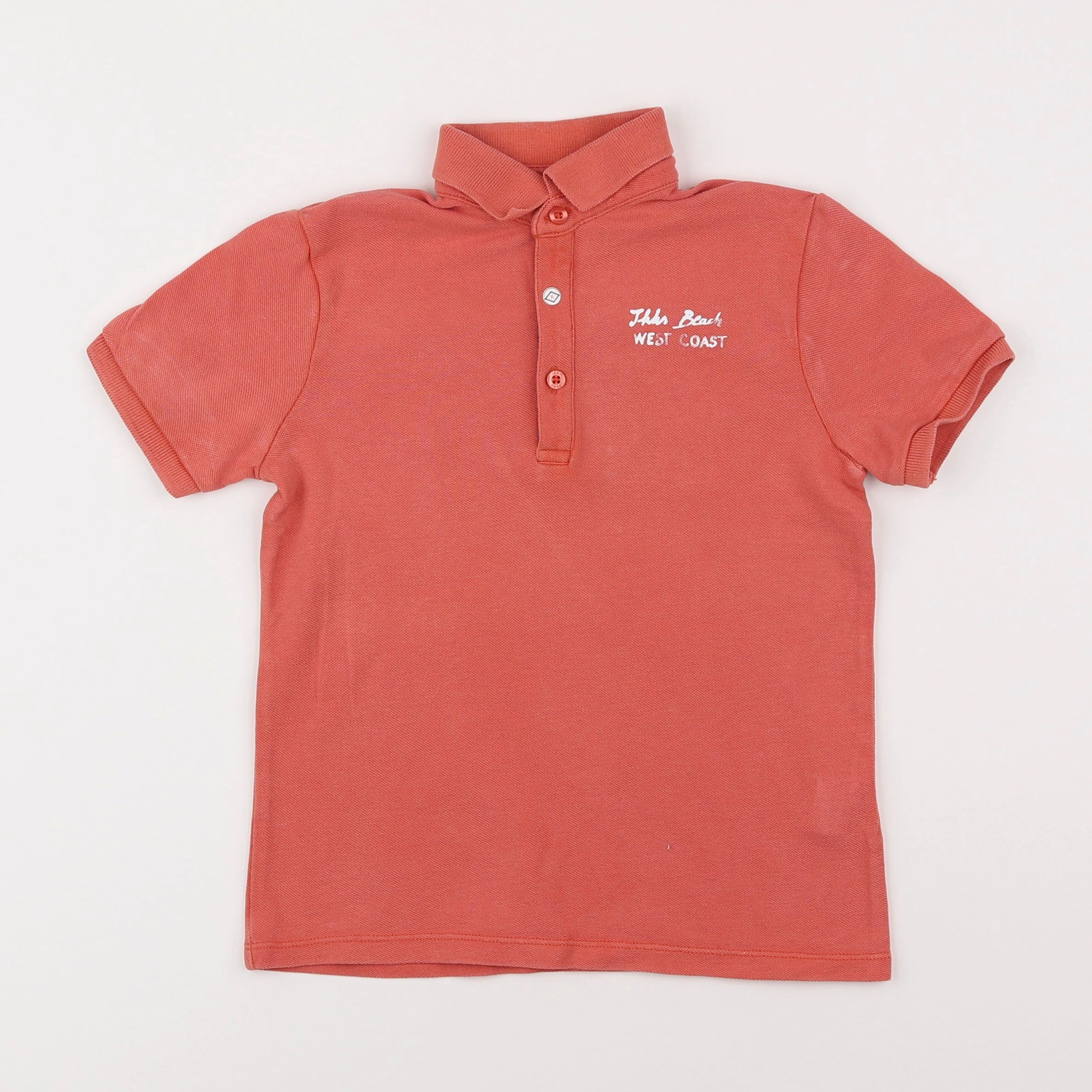 IKKS - polo orange - 6 ans