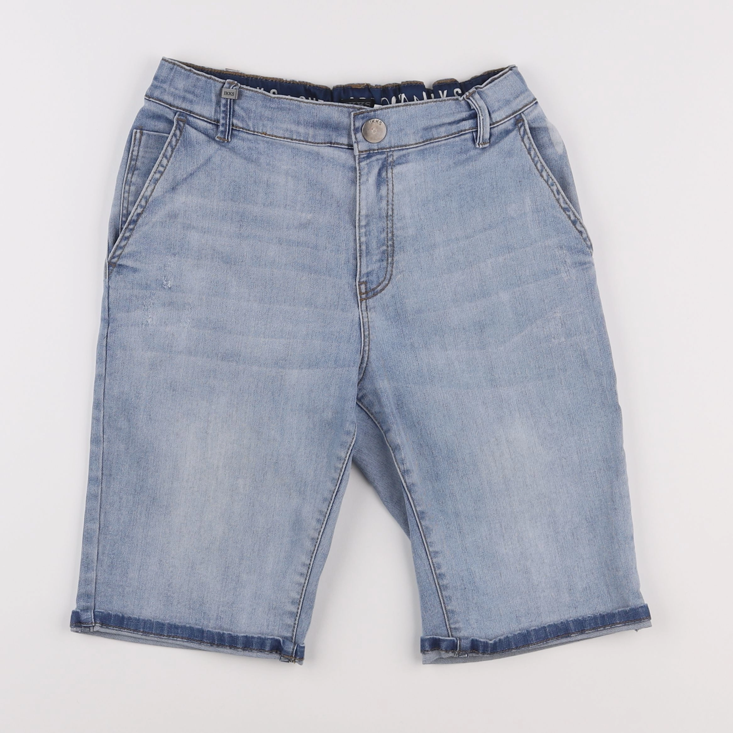 IKKS - short bleu - 12 ans