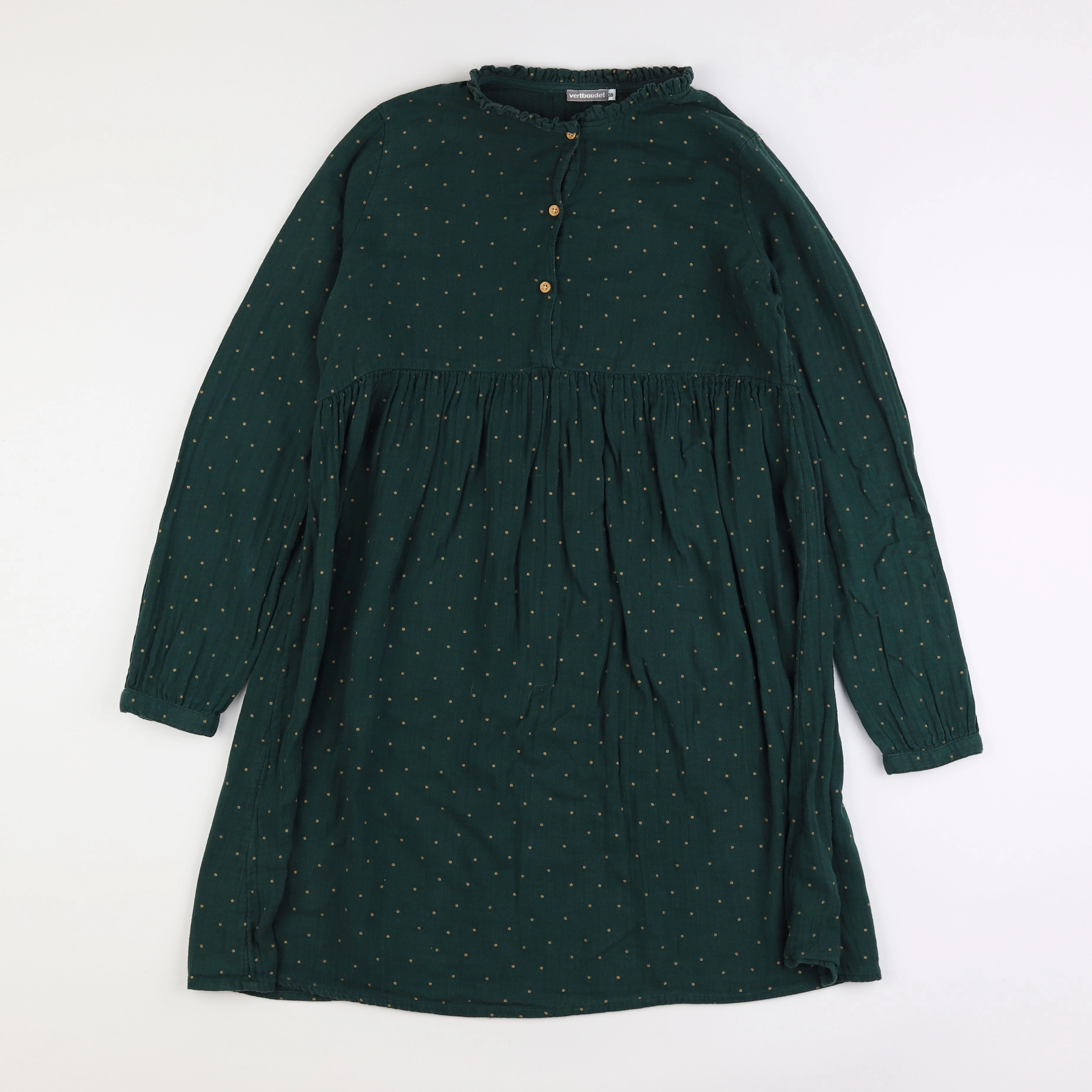 Vertbaudet - robe grossesse vert - 38