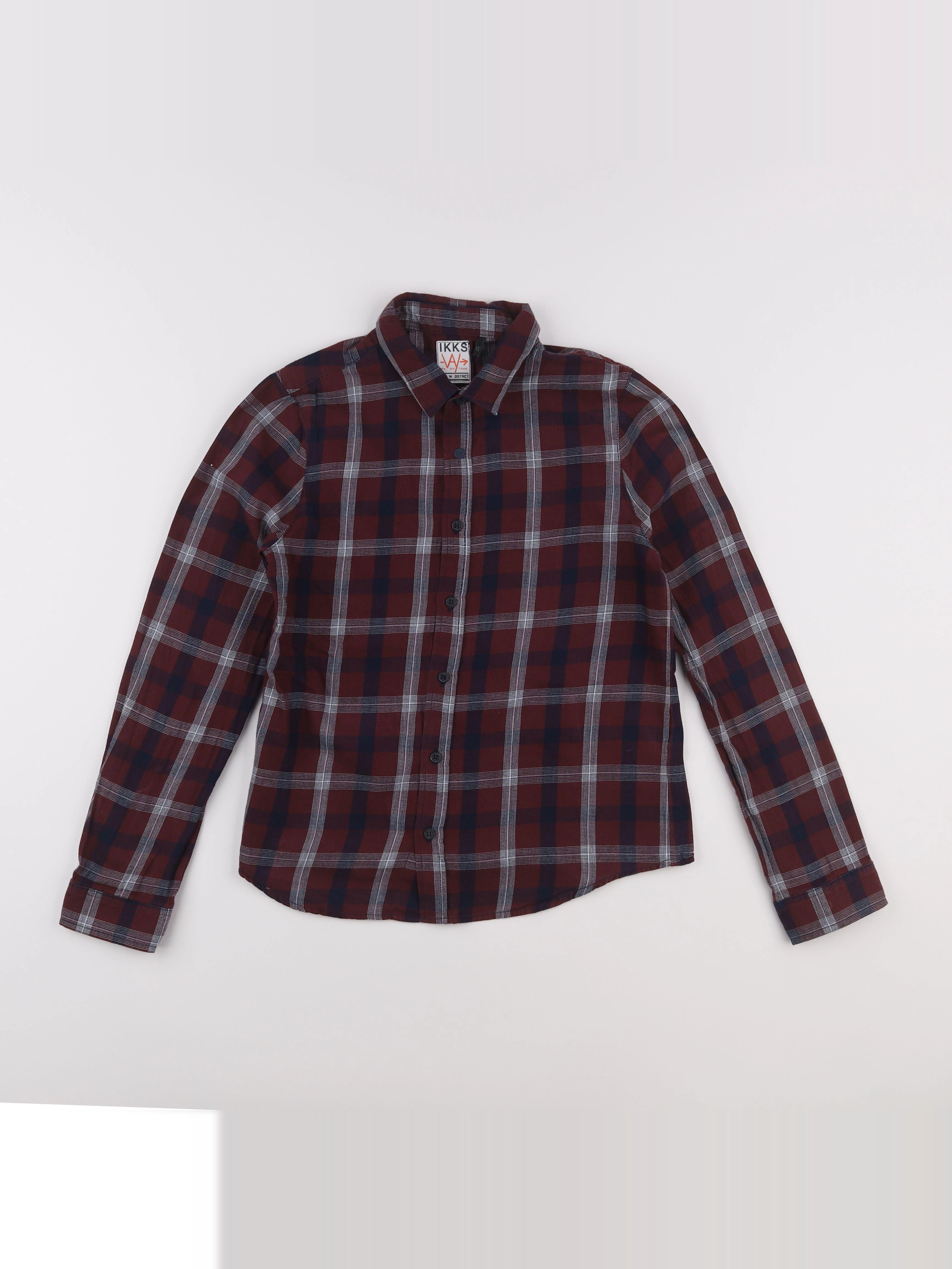 IKKS - chemise rouge - 12 ans