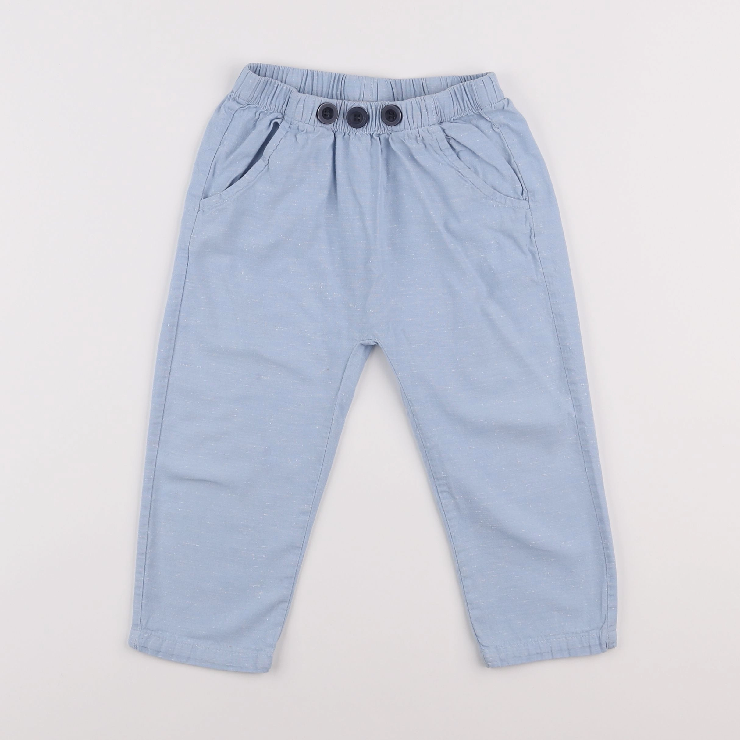 La Petite Collection - pantalon bleu - 4 ans