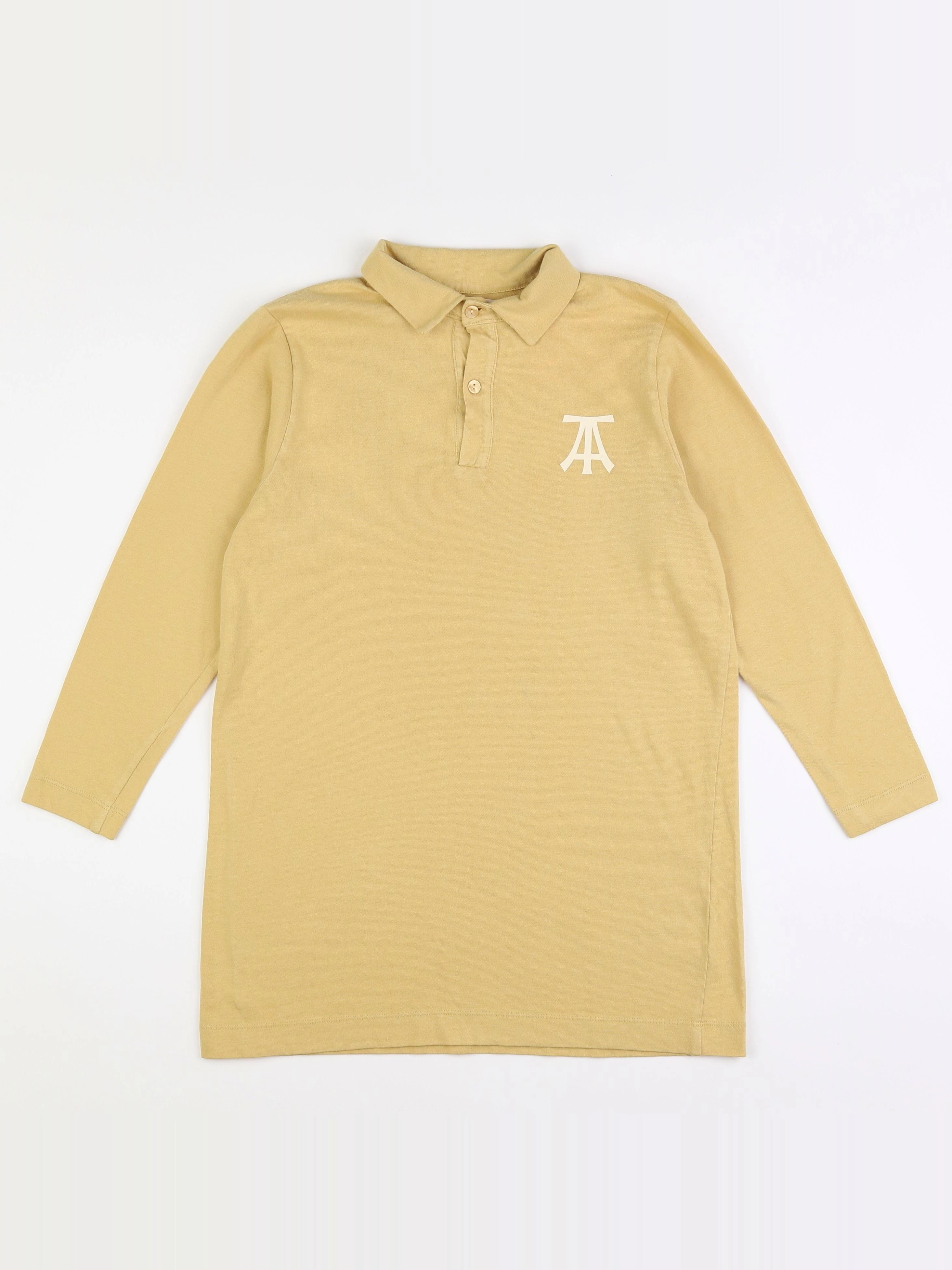The animals observatory - robe beige, imprimée au dos - 8 ans