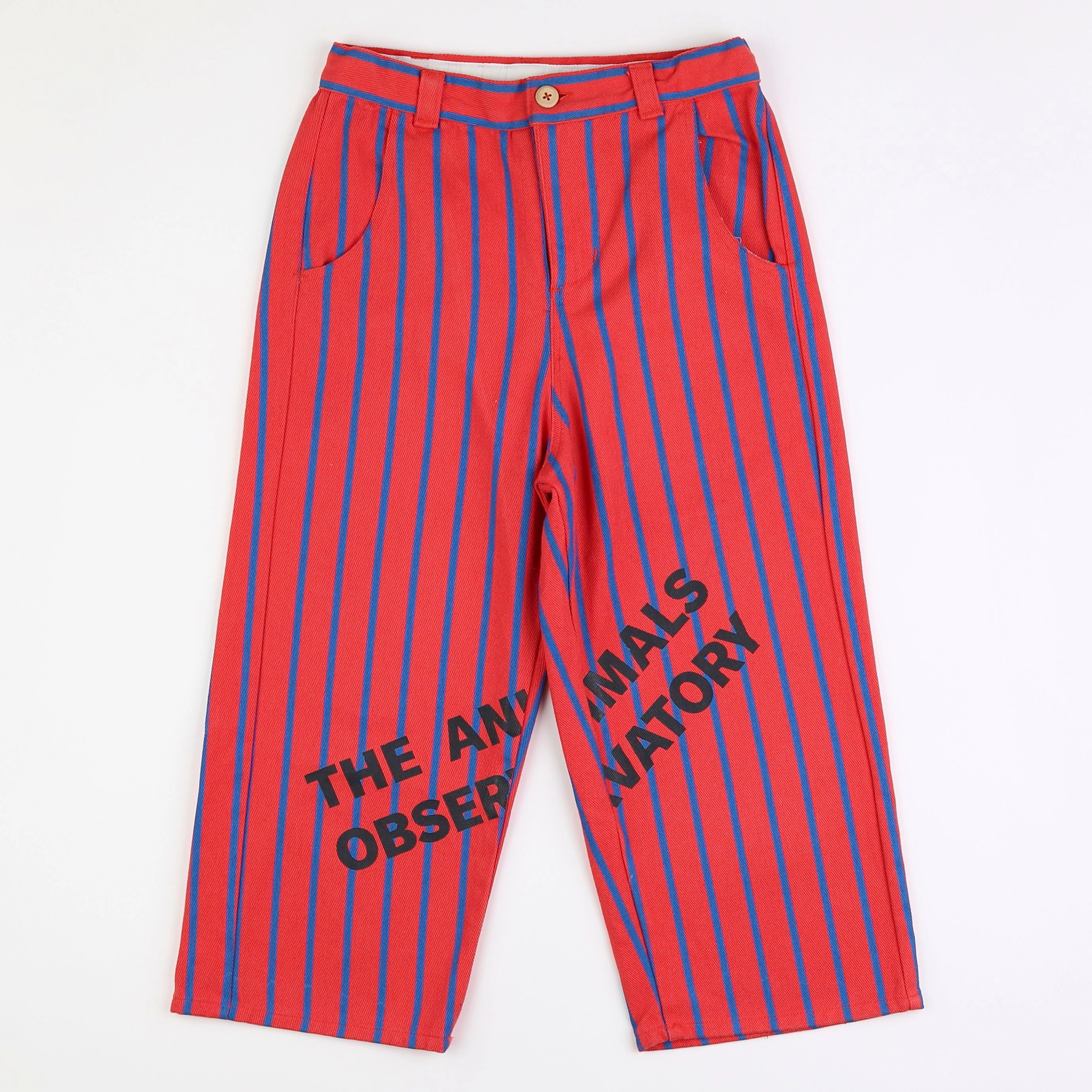 The animals observatory - pantalon rouge - 8 ans