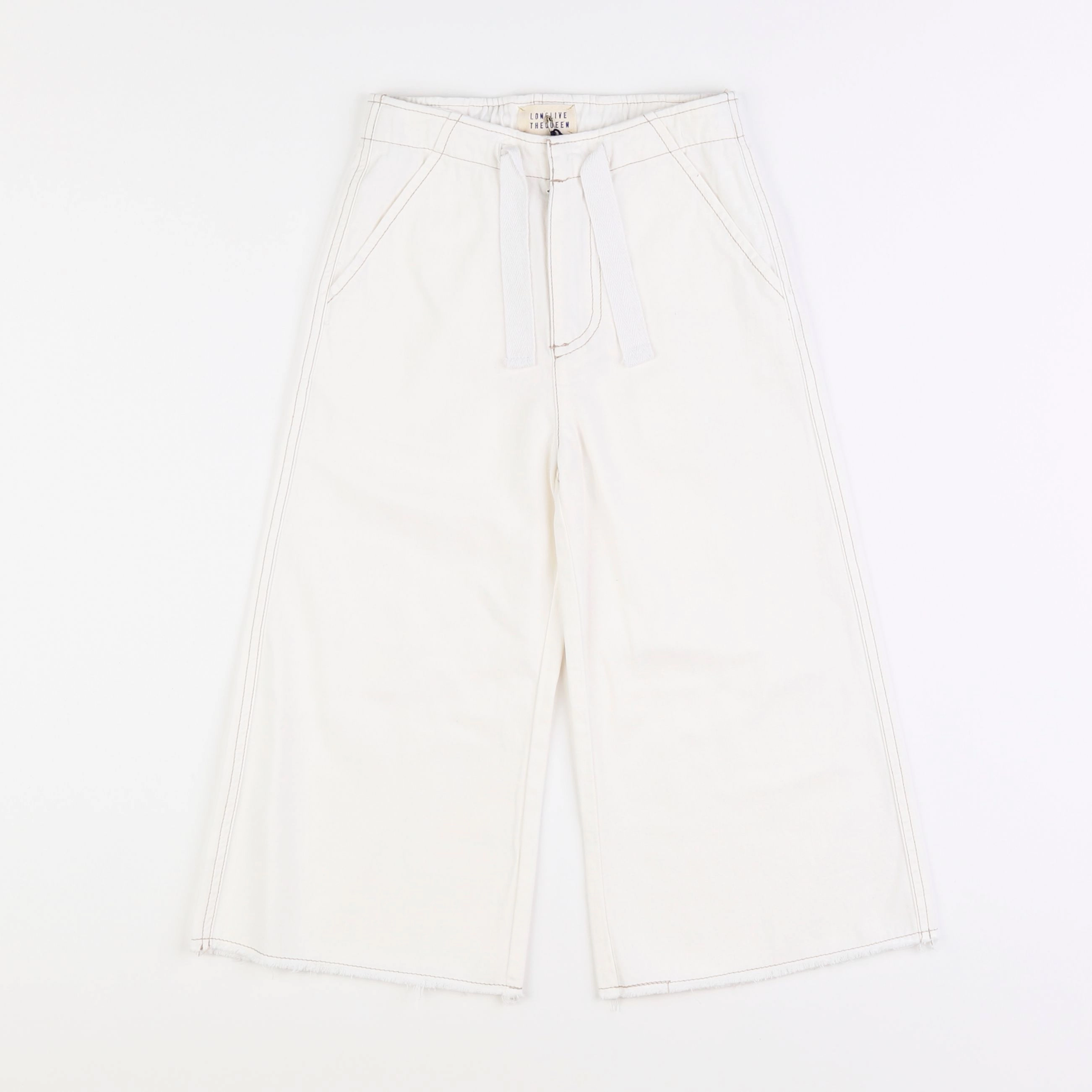 Longlivethequeen - pantalon blanc - 6 ans