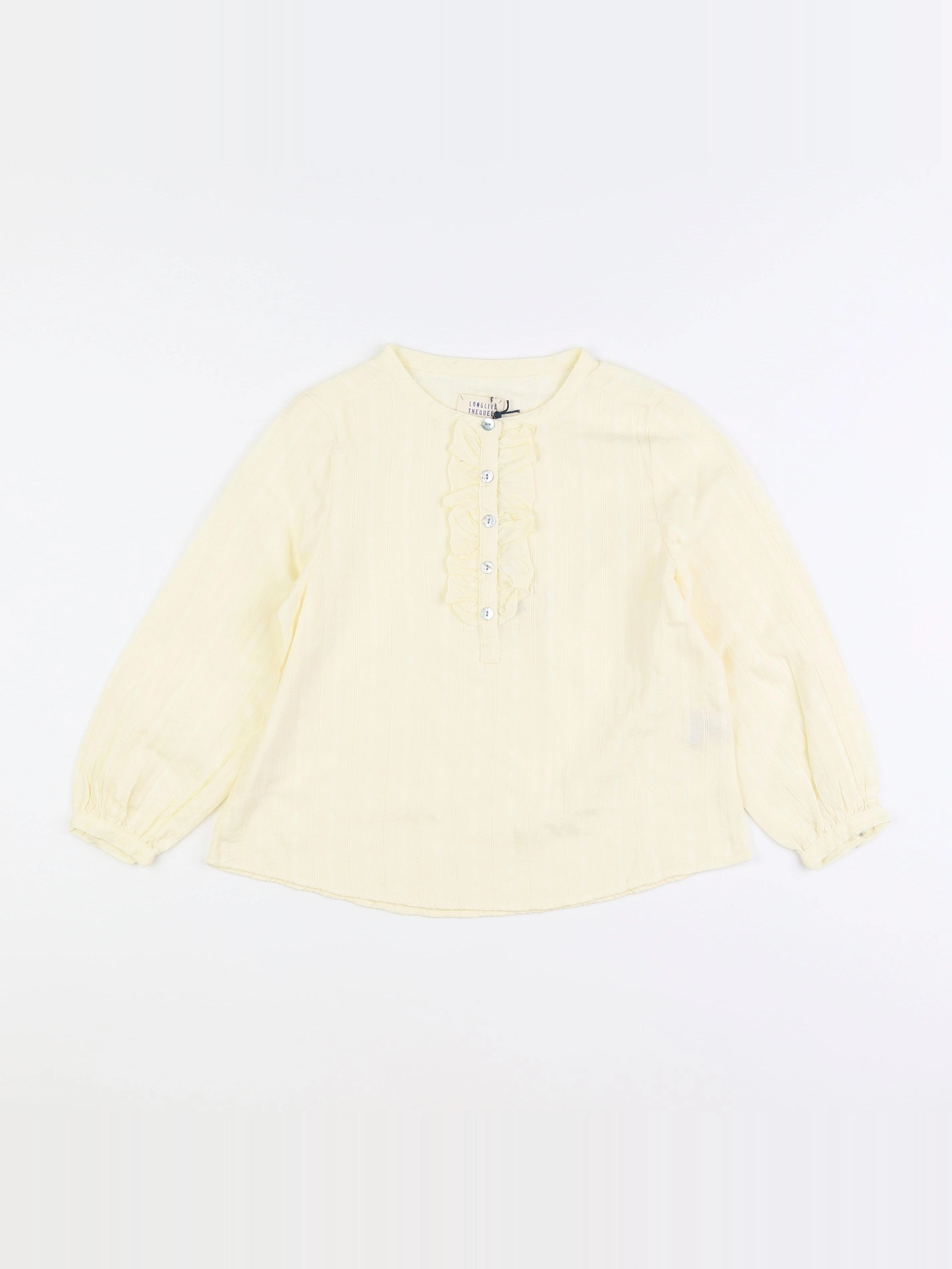Longlivethequeen - blouse beige - 6 ans