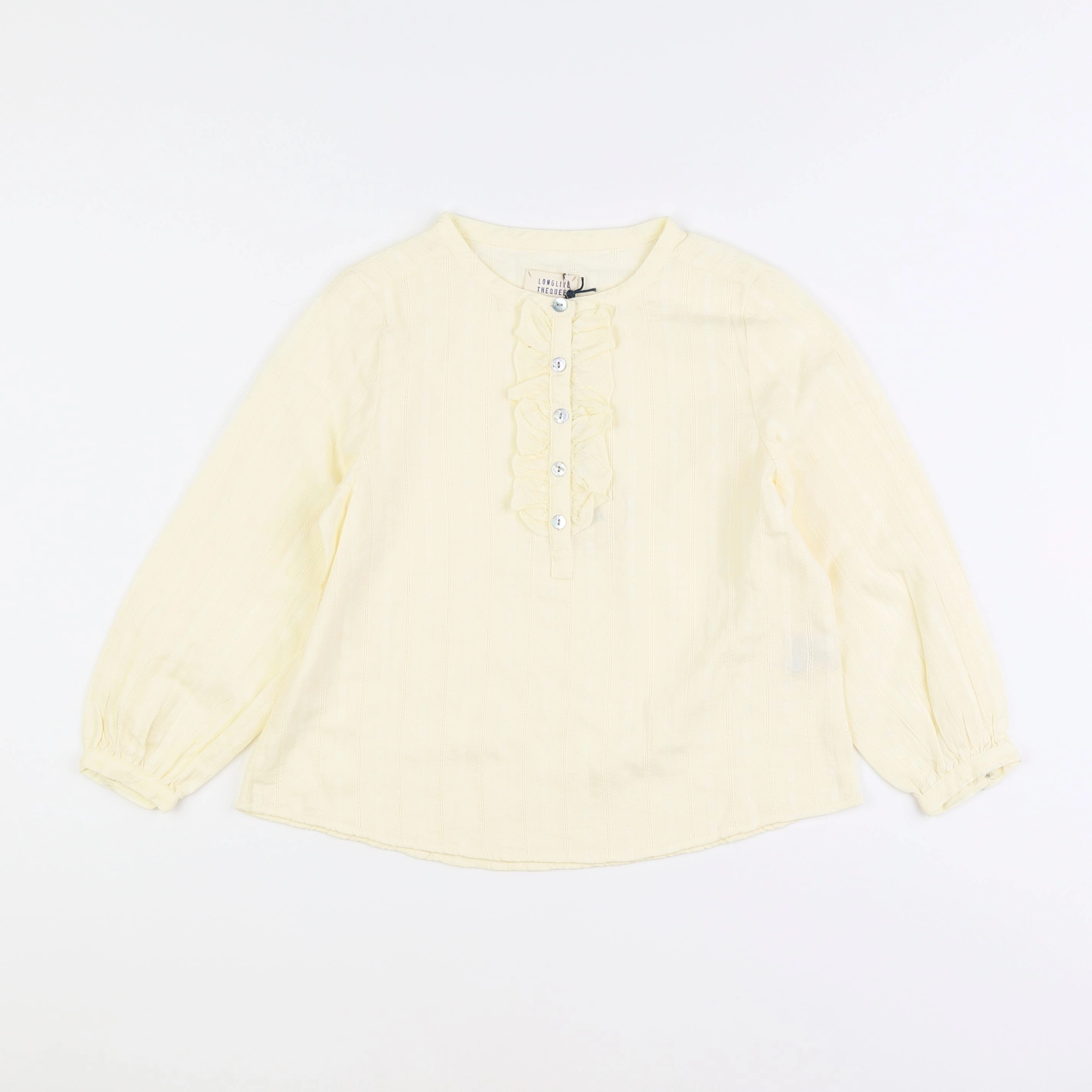 Longlivethequeen - blouse beige - 6 ans