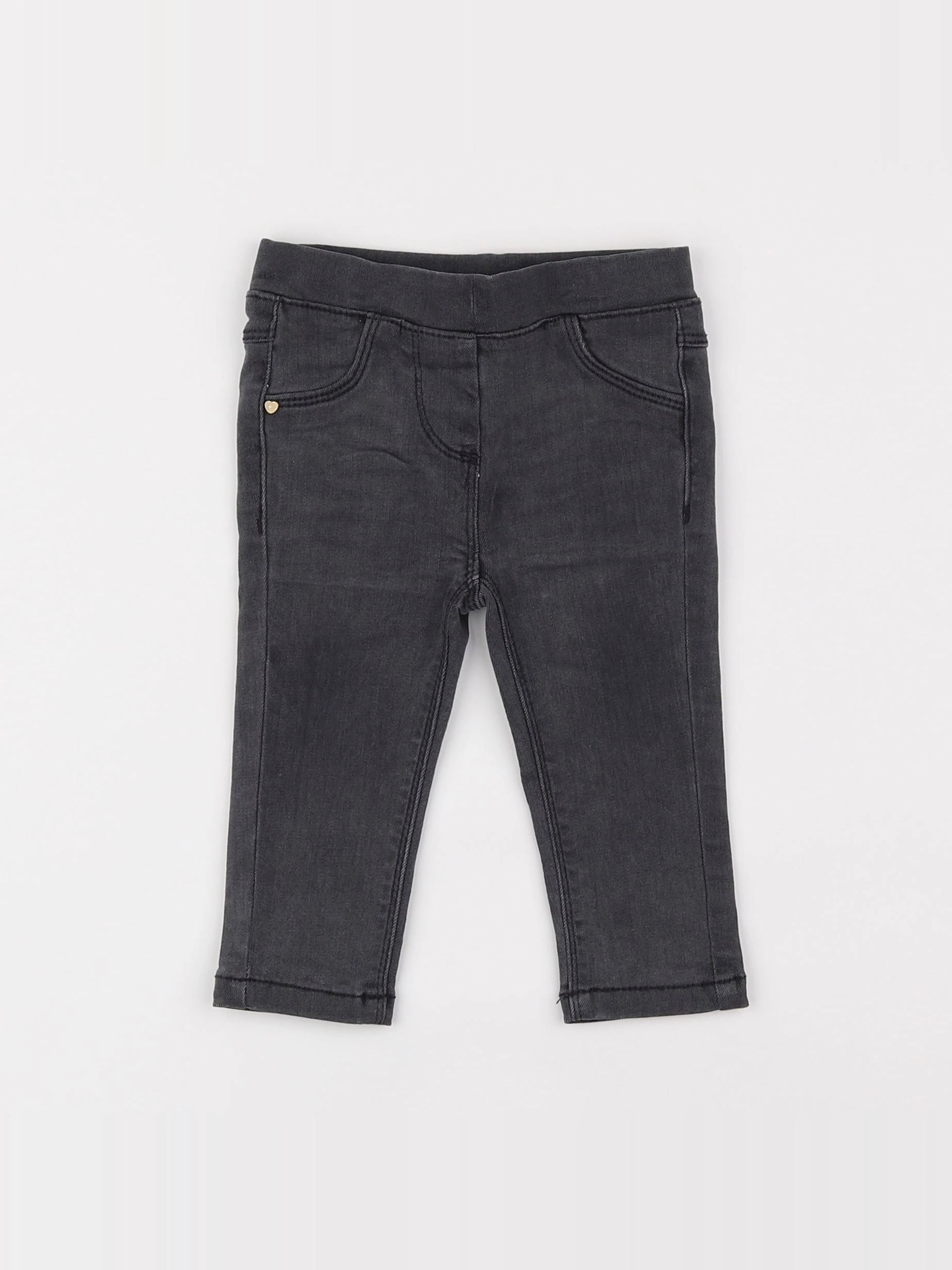 Tape à l'oeil - jegging gris - 12 mois