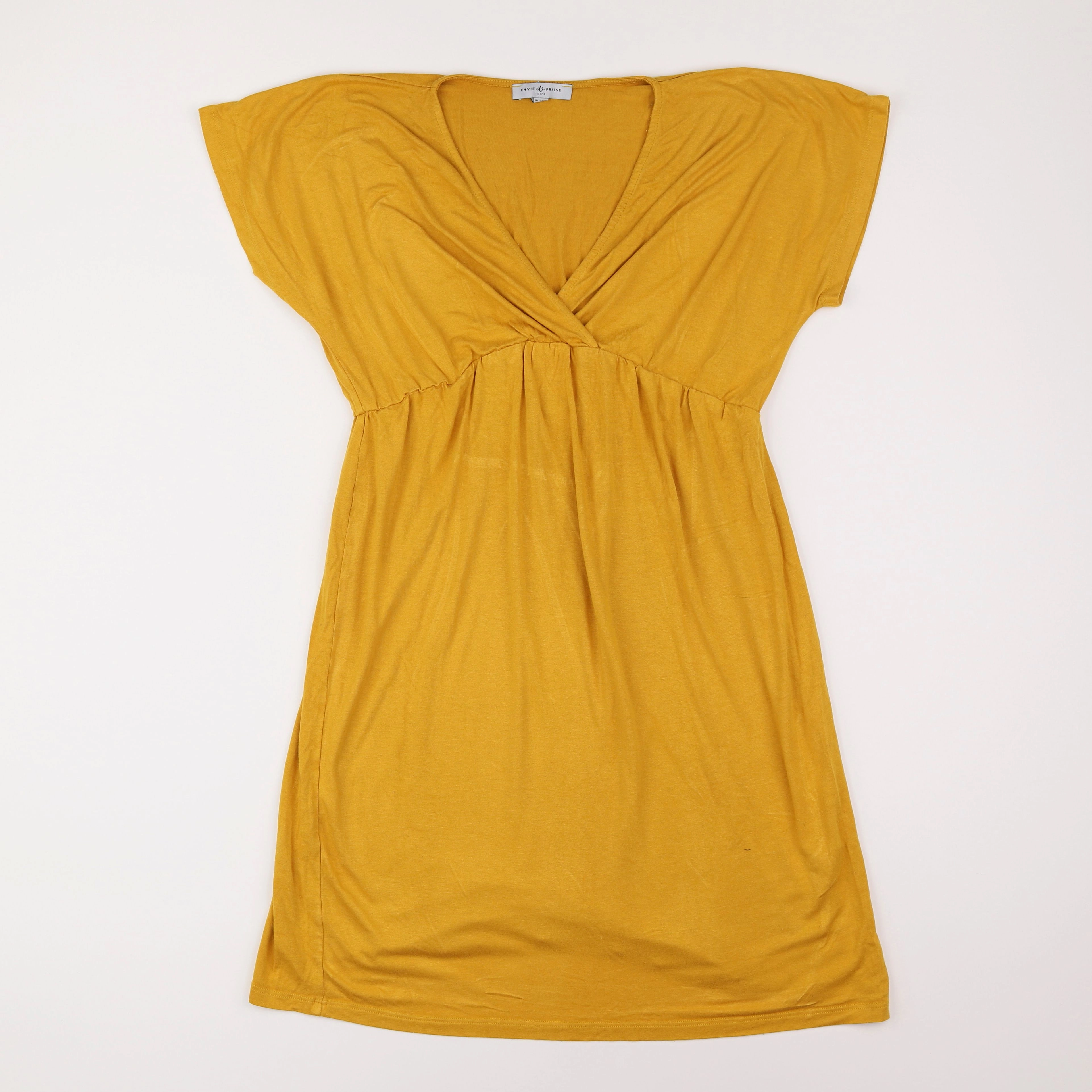 Envie de fraise - robe grossesse jaune - 38 à 40