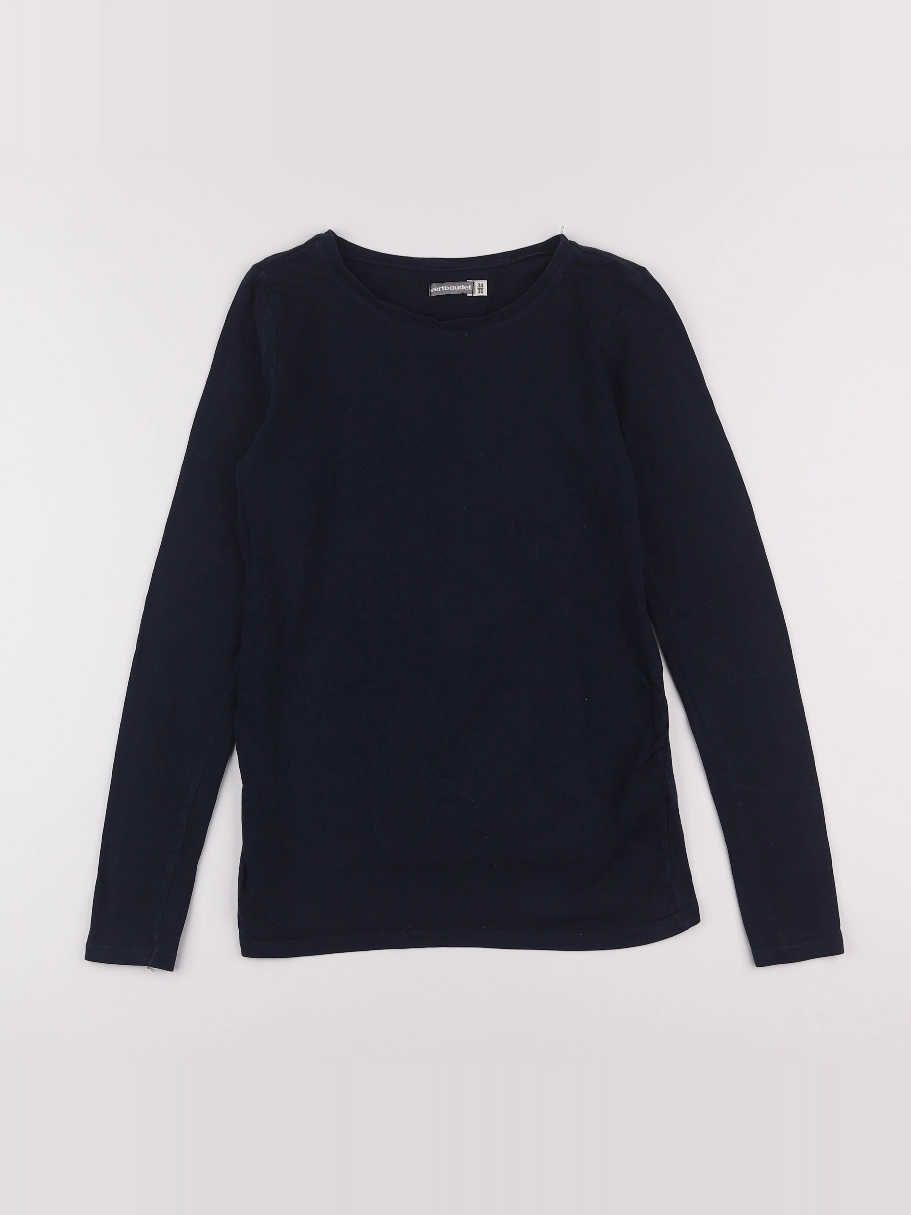Vertbaudet - tee-shirt grossesse bleu - 34 à 36