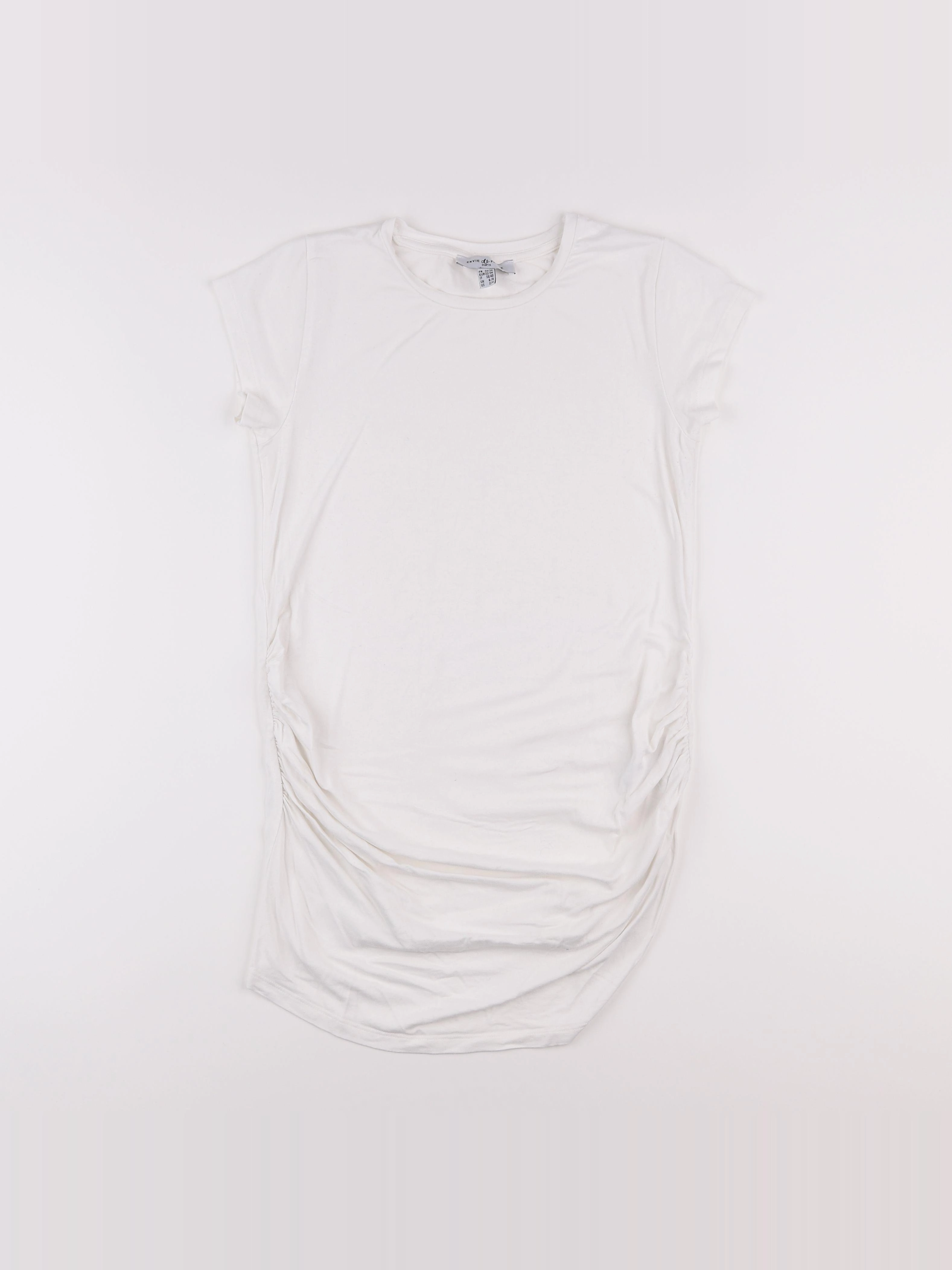 Envie de fraise - tee-shirt grossesse blanc - 34 à 36