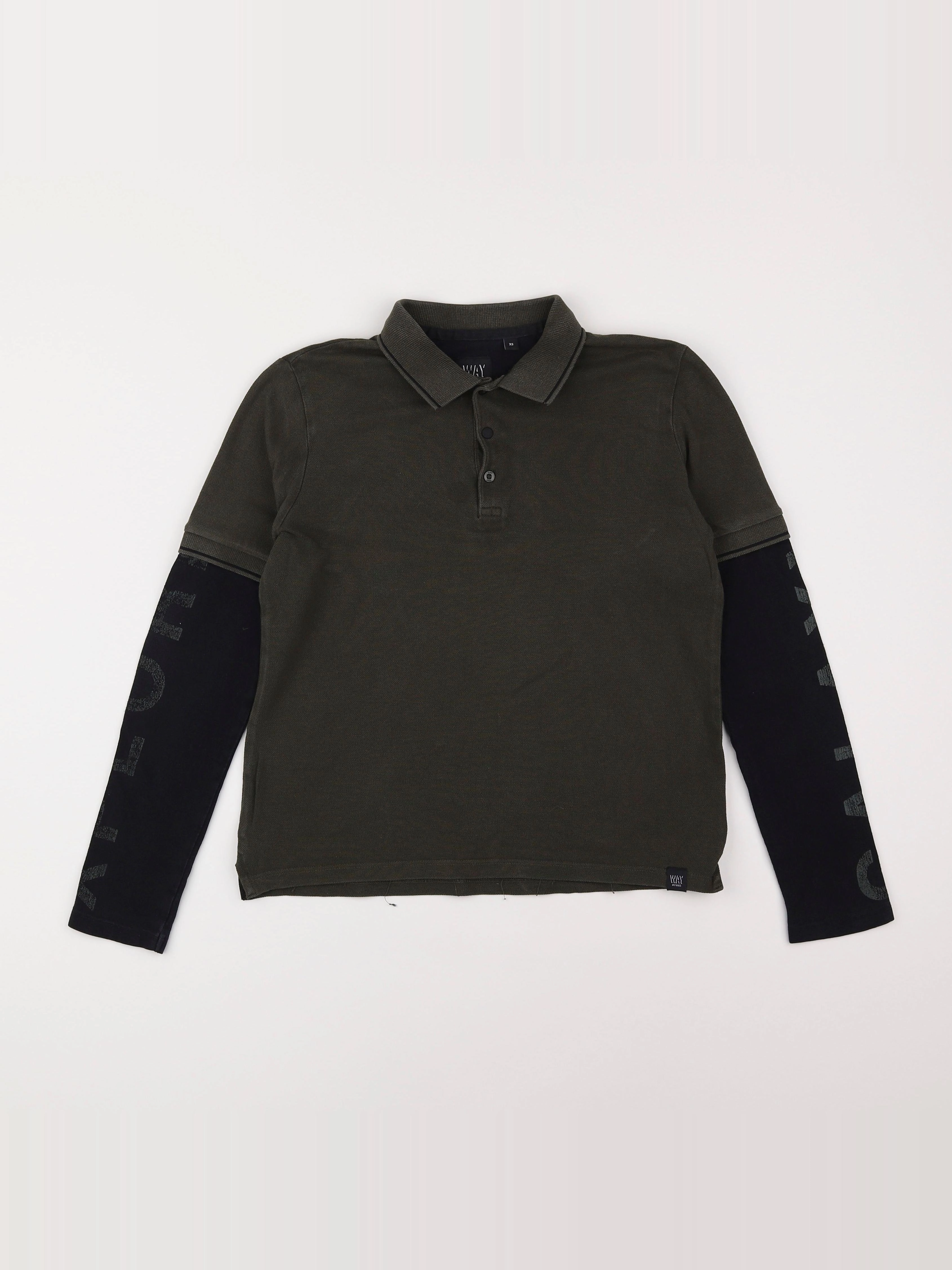 IKKS - polo vert - 12 ans