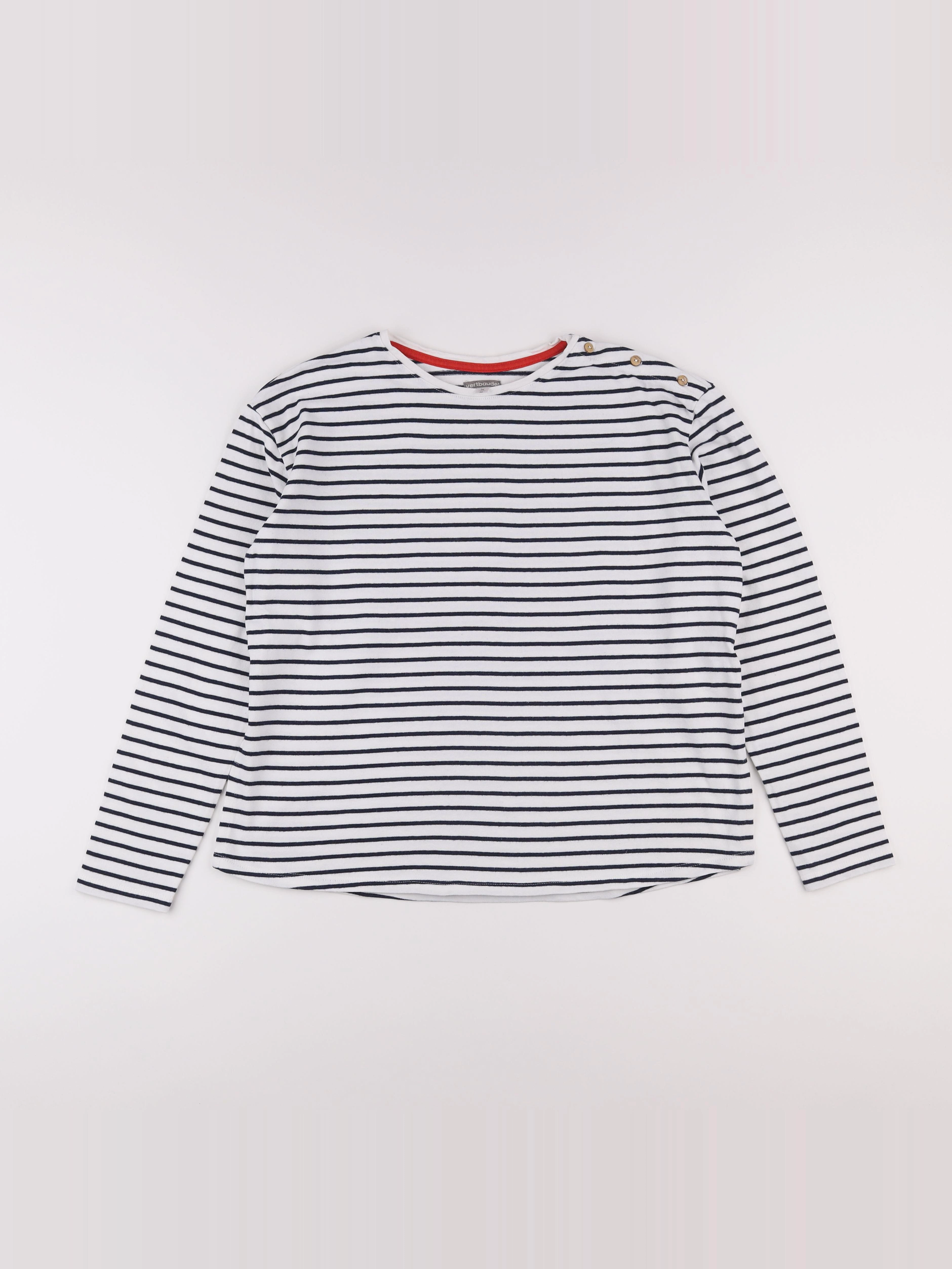 Vertbaudet - tee-shirt grossesse blanc, noir - 34 à 36