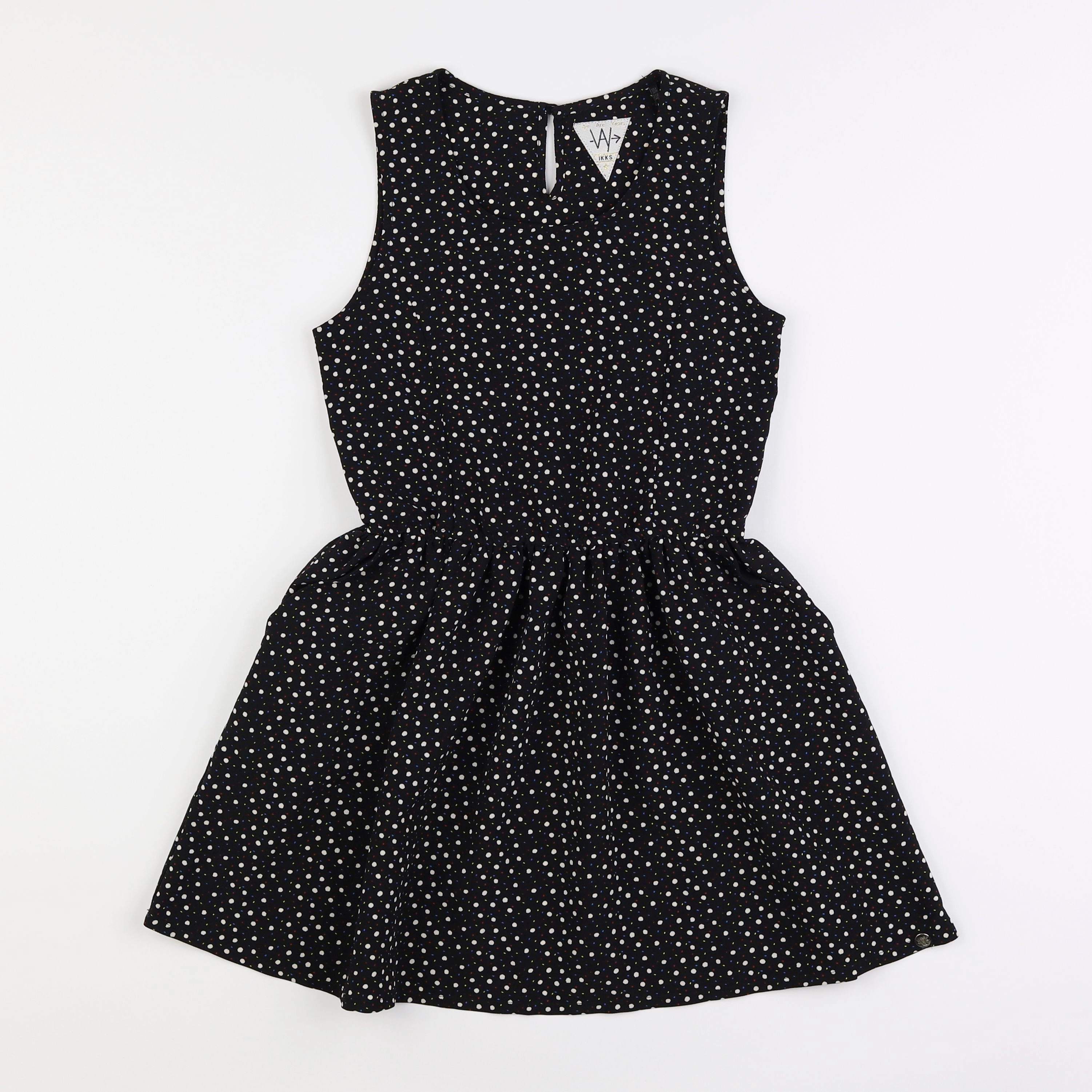 IKKS - robe noir - 10 ans