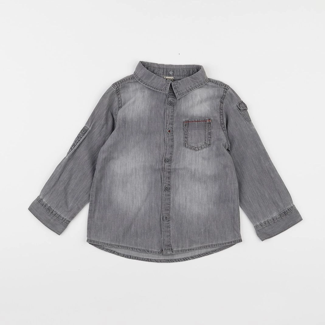 Tape à l'oeil - chemise gris - 3 ans
