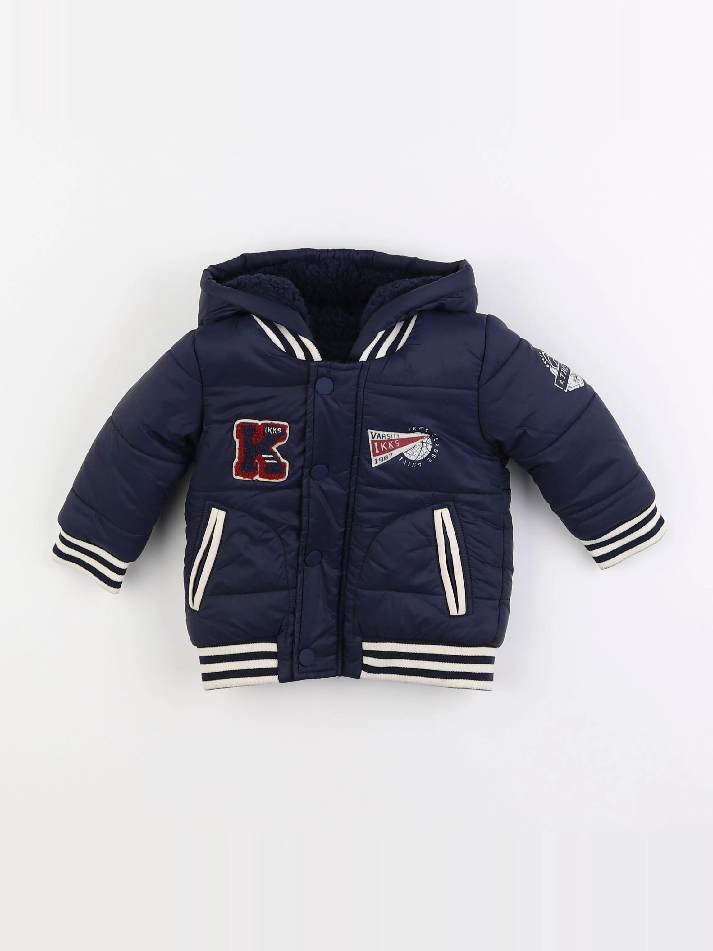 IKKS - imperméable bleu - 12 mois