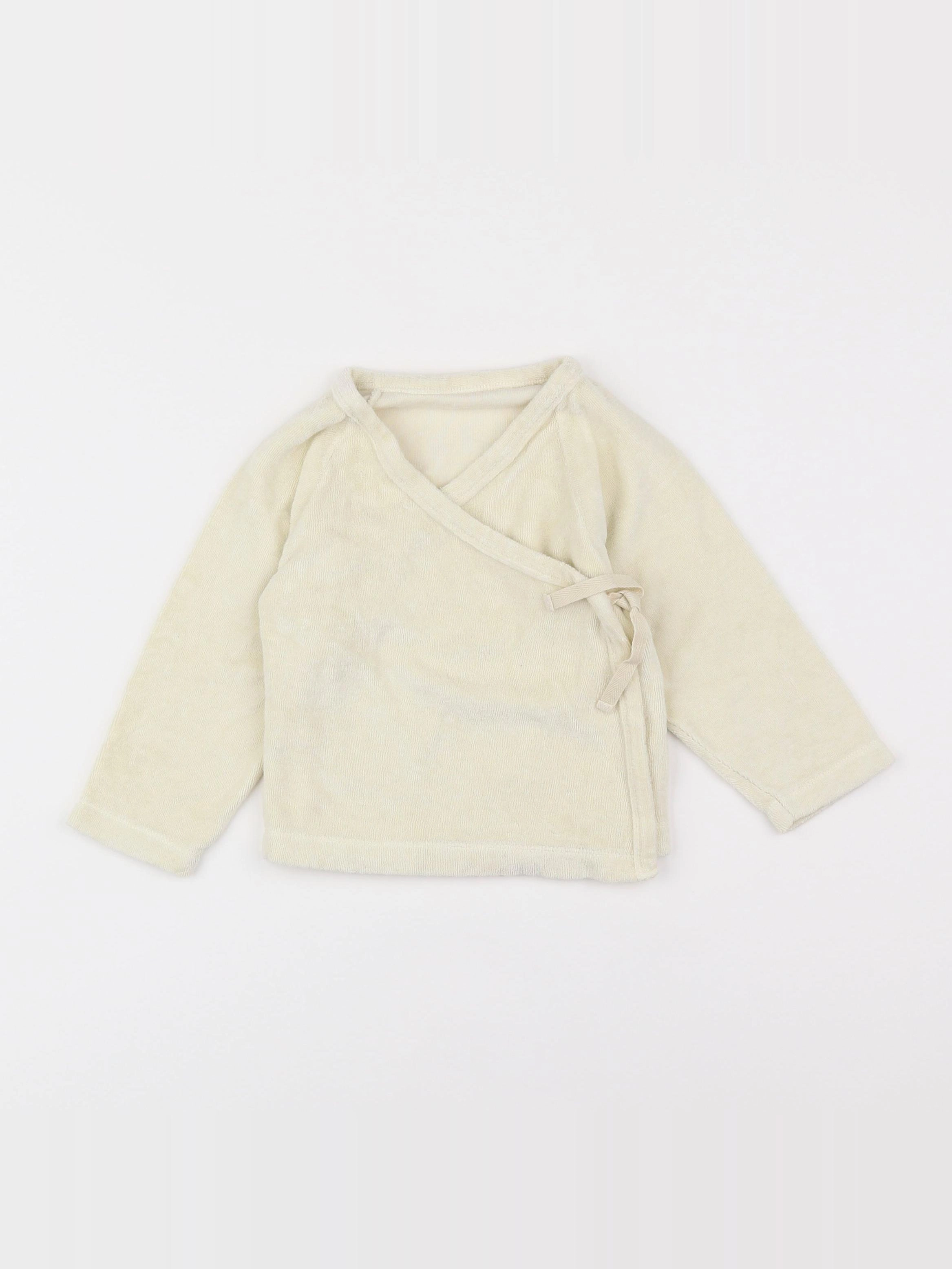 Poudre Organic - gilet beige - 9 mois