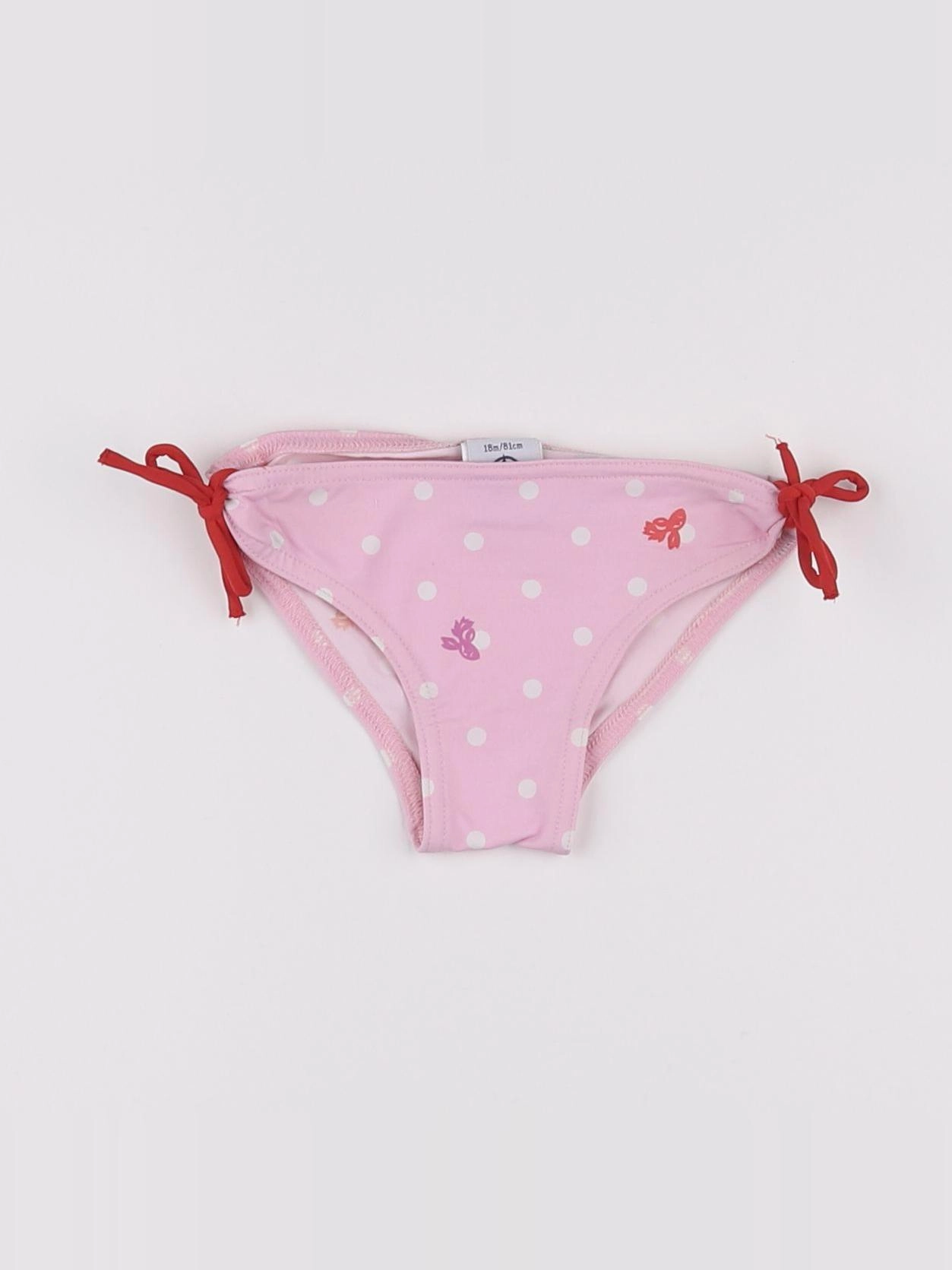Petit Bateau - maillot de bain rose - 18 mois