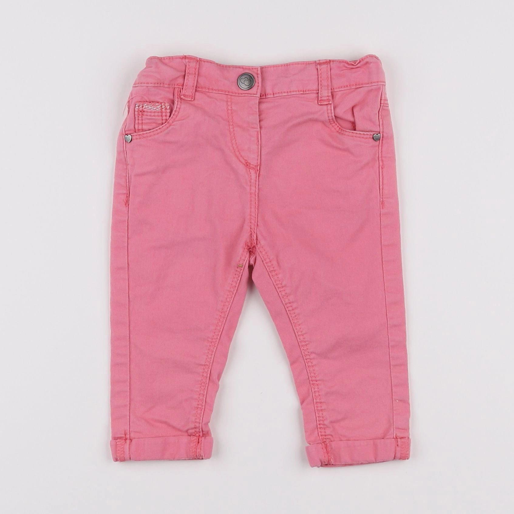 Tape à l'oeil - pantalon rose - 6 mois