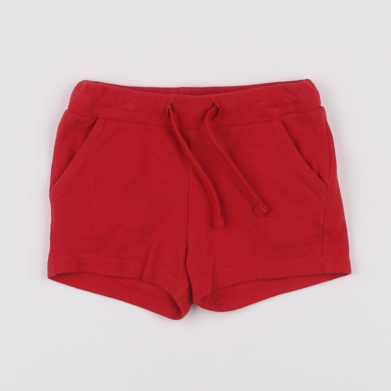 Boutchou - short rouge - 9 mois