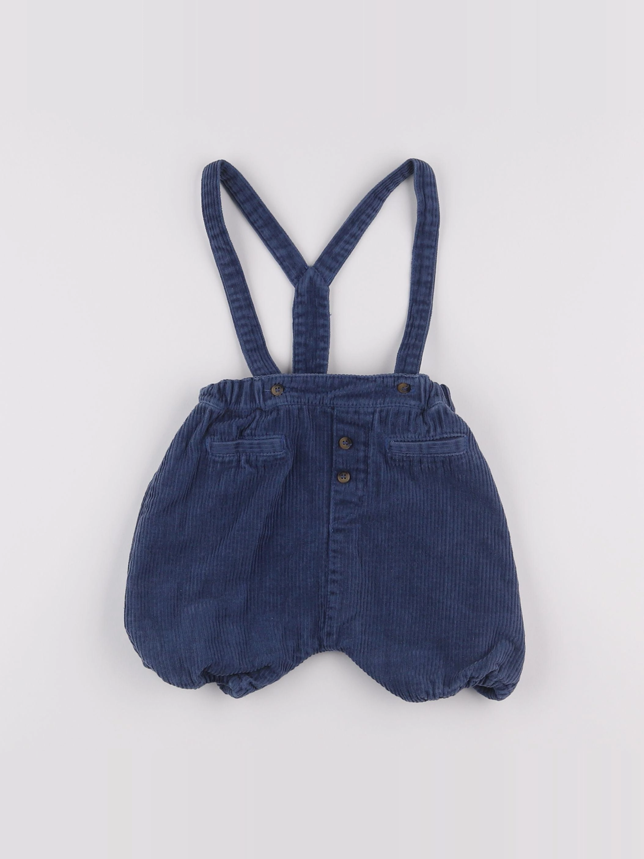 Boutchou - short bleu - 12 mois