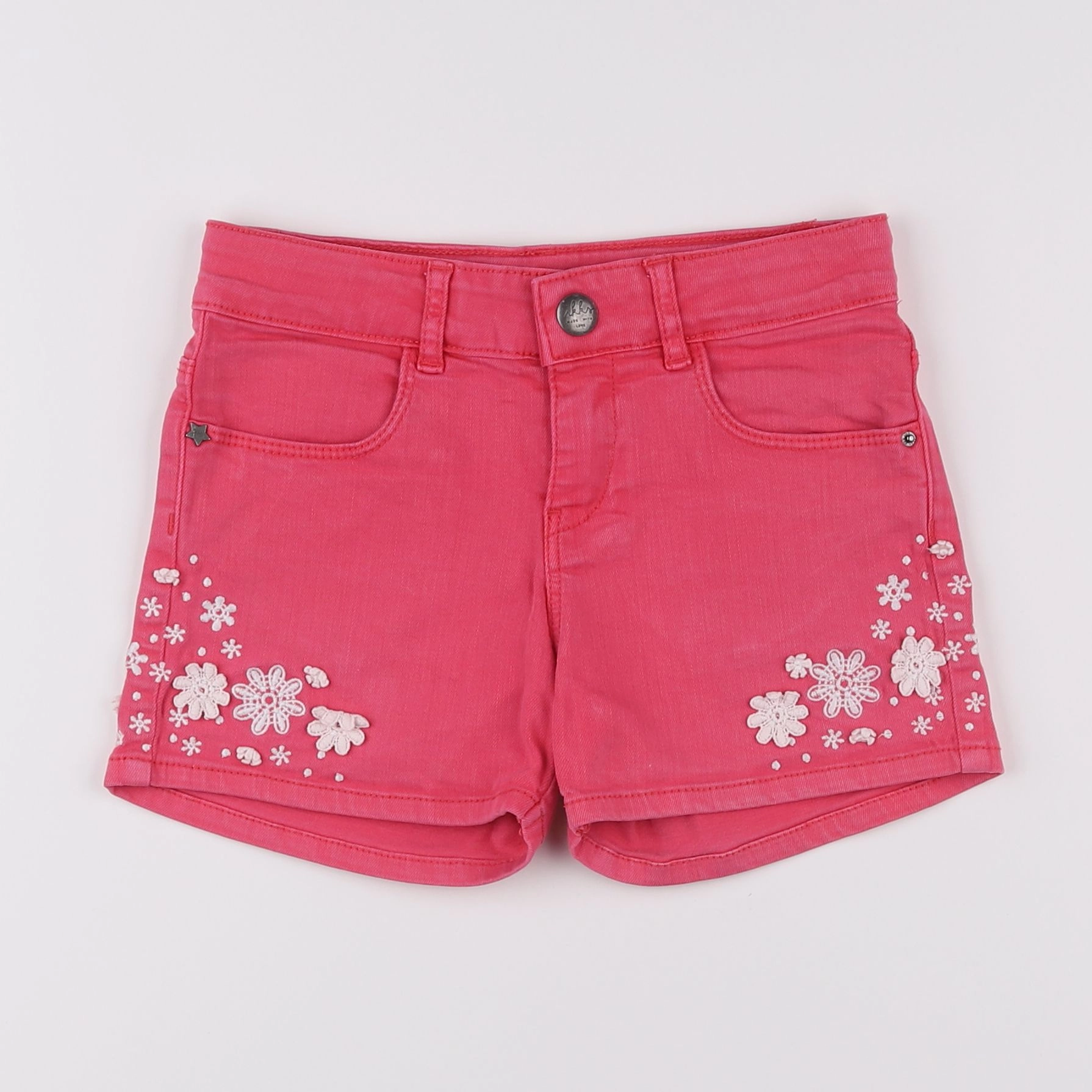 IKKS - short rose - 6/8 ans