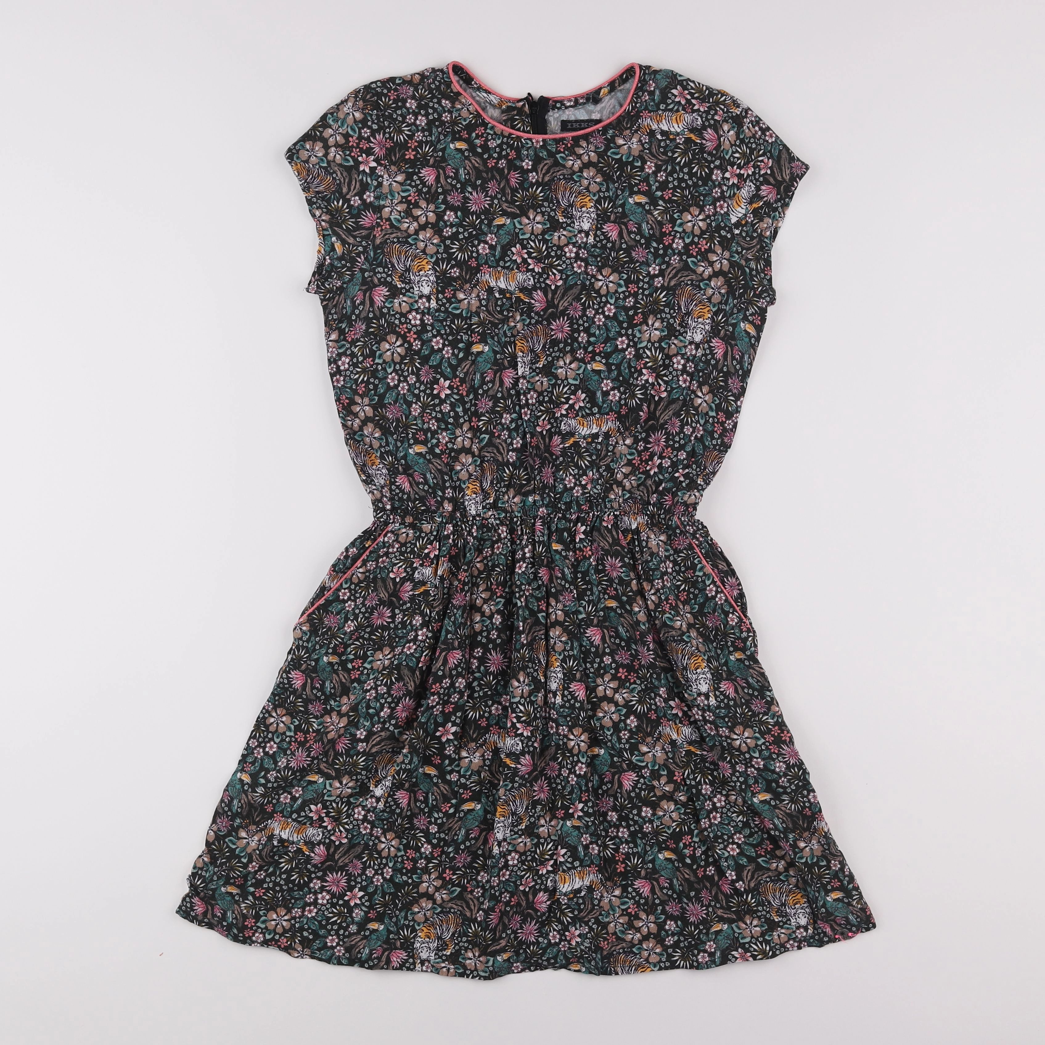 IKKS - robe multicolore - 10 ans