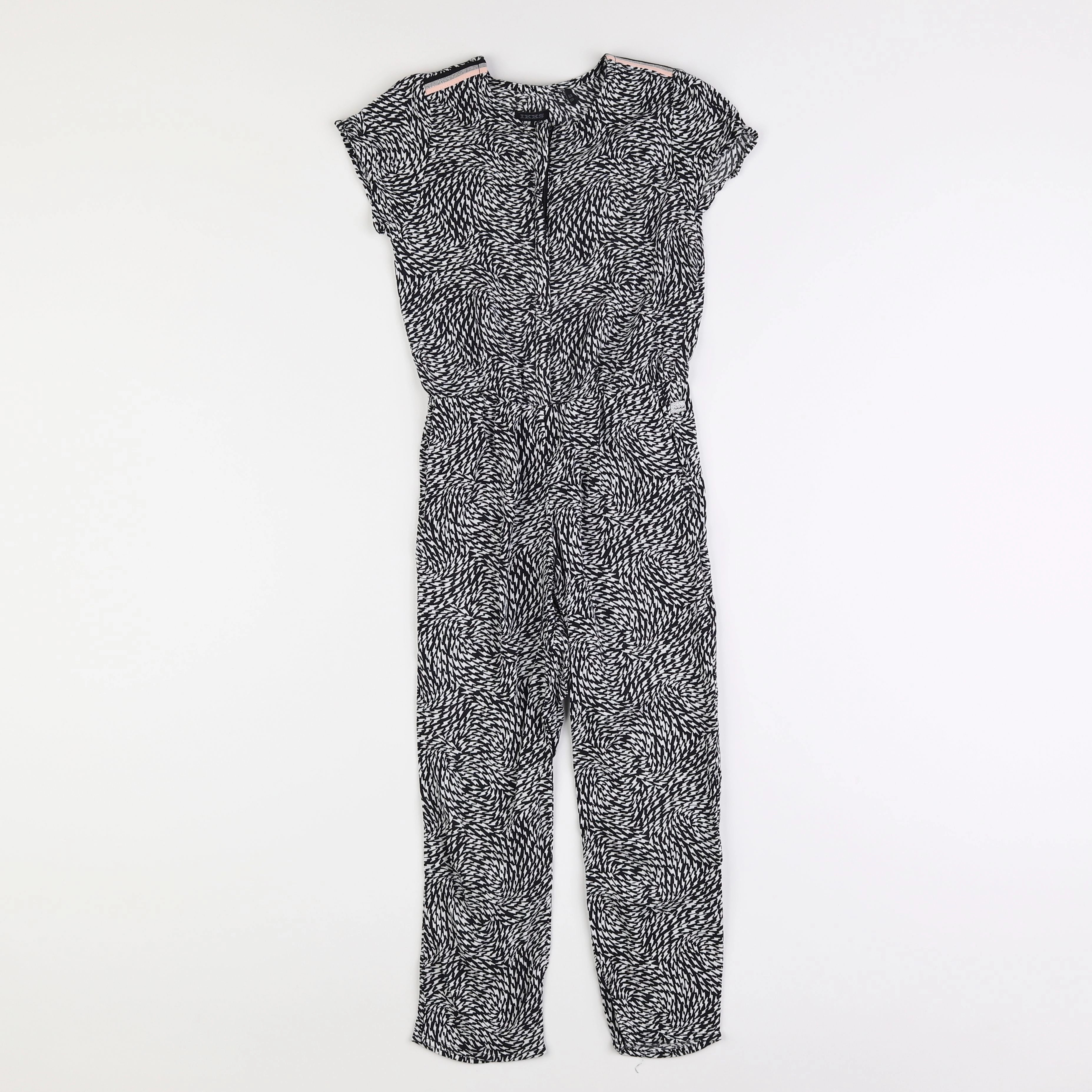 IKKS - combinaison blanc, noir - 6 ans