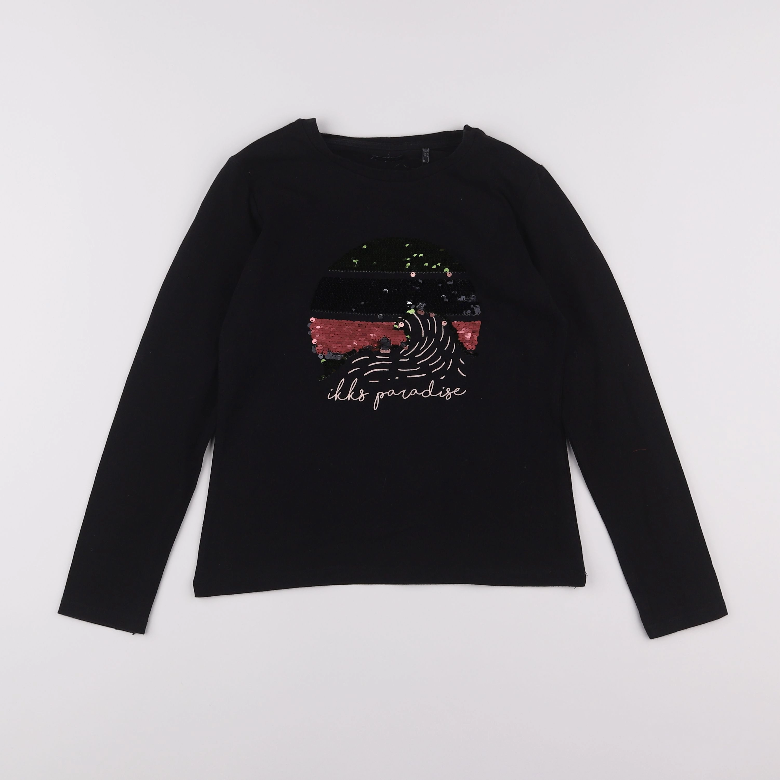 IKKS - tee-shirt noir - 10 ans