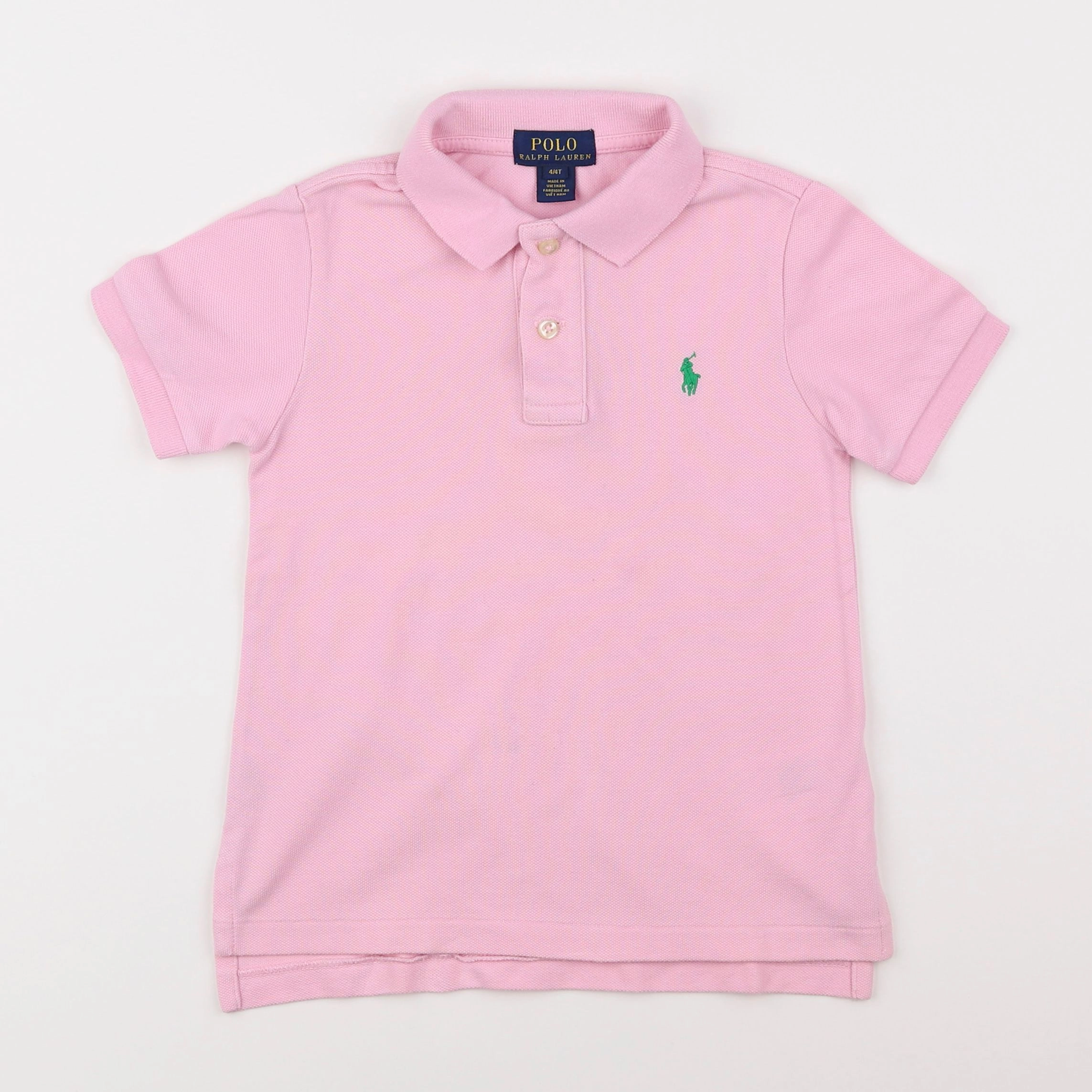 Ralph Lauren - polo rose - 4 ans