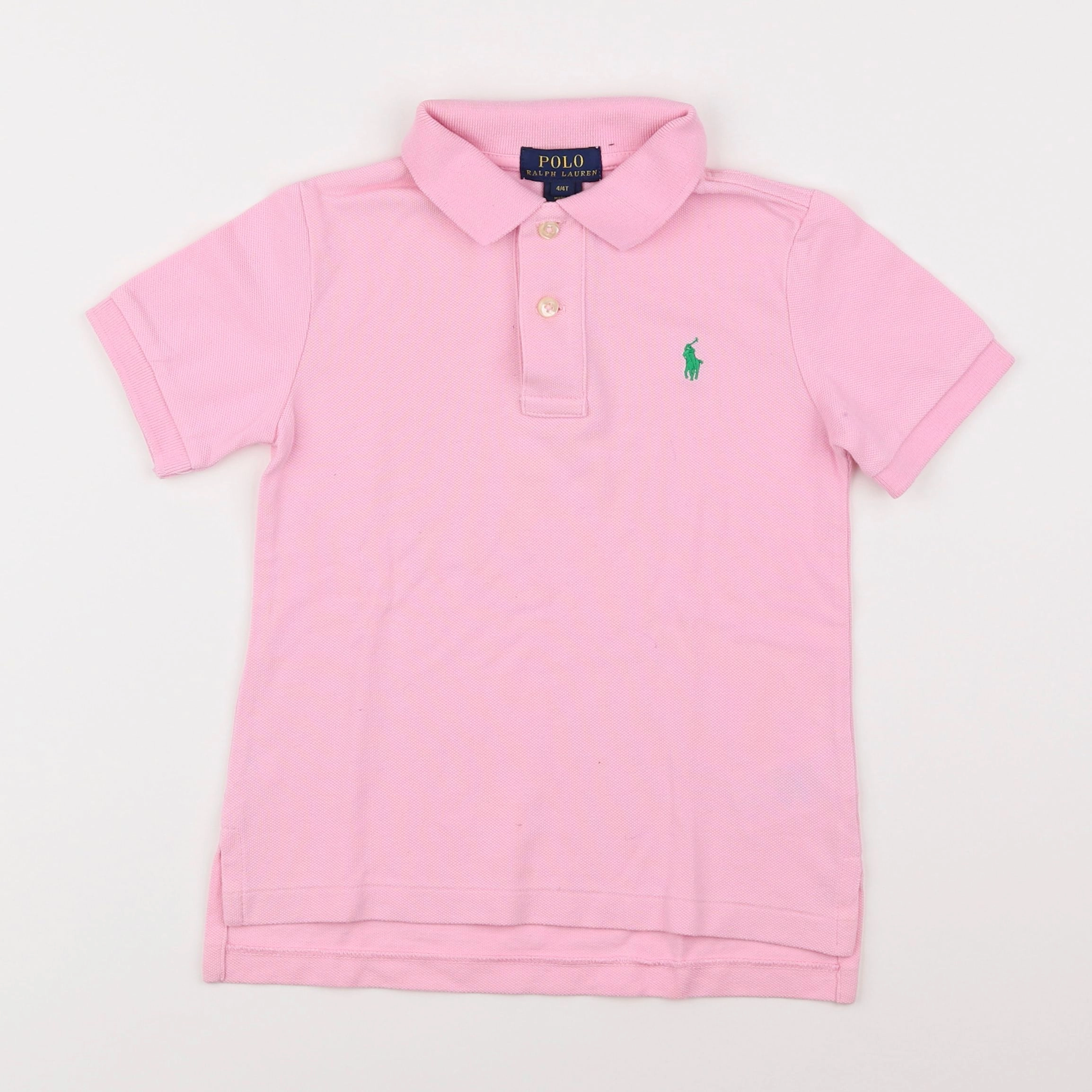 Ralph Lauren - polo rose - 4 ans