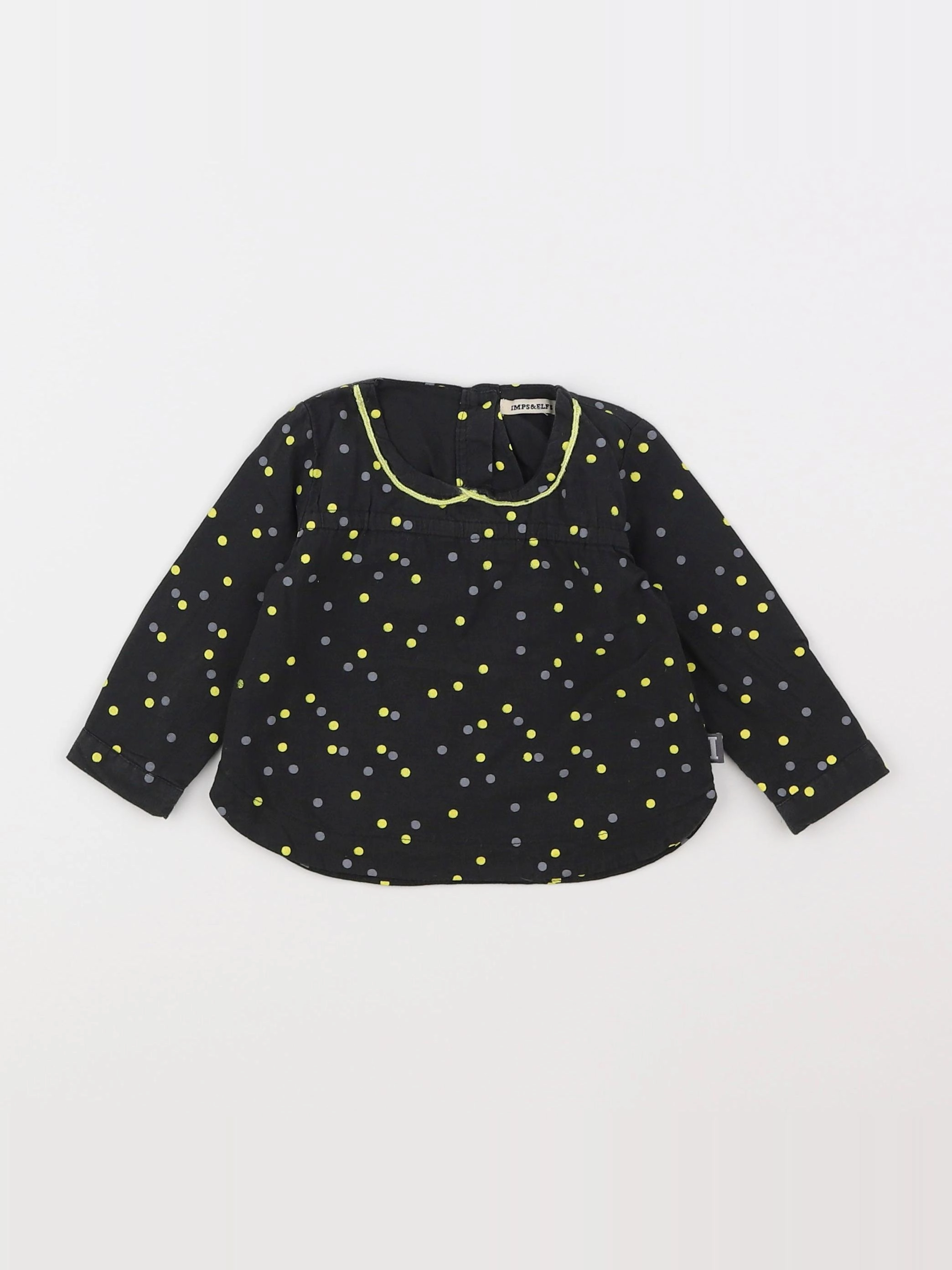 Imps & Elfs - blouse noir - 6 mois