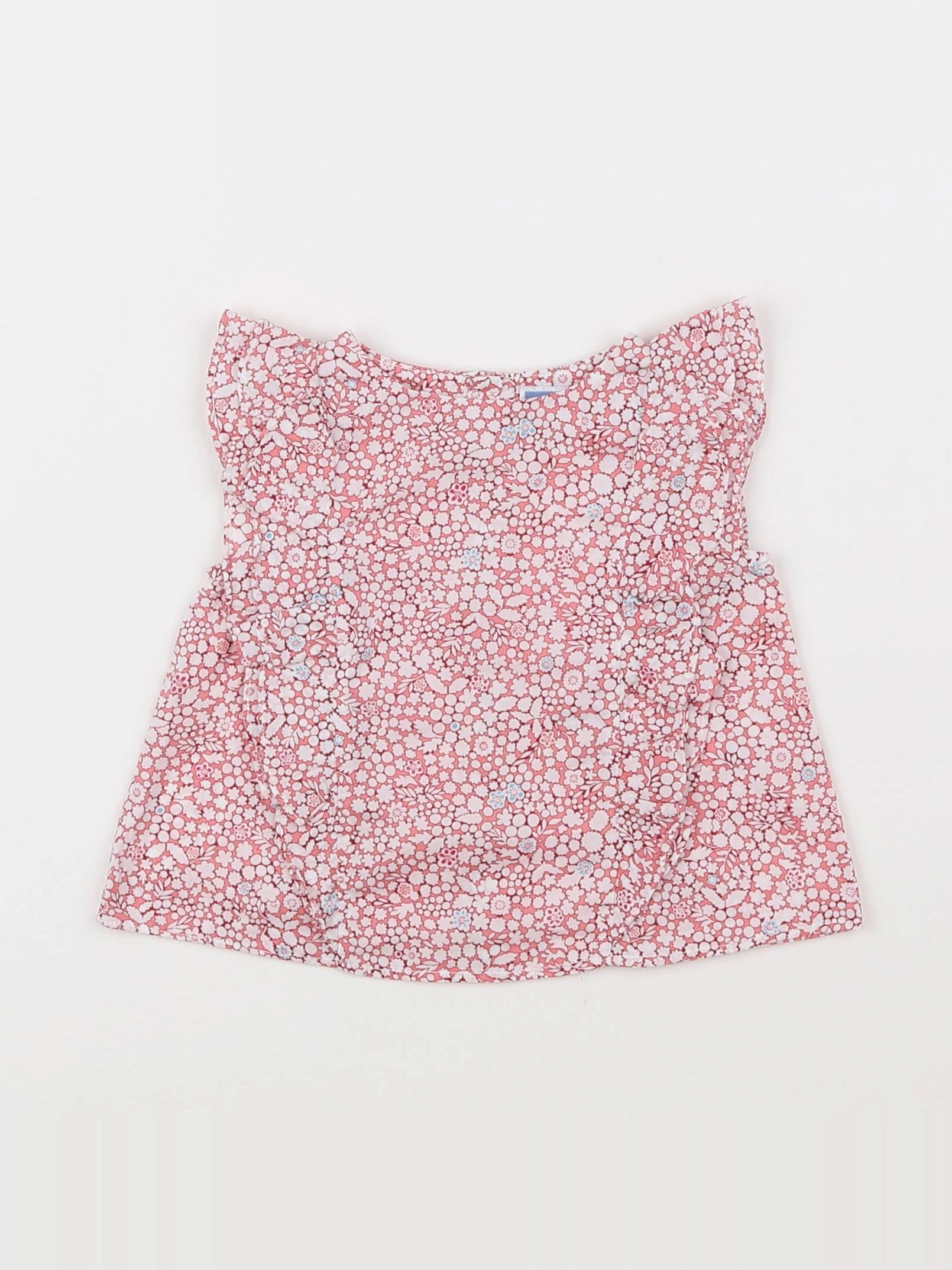 Jacadi - blouse liberty rouge - 6 mois