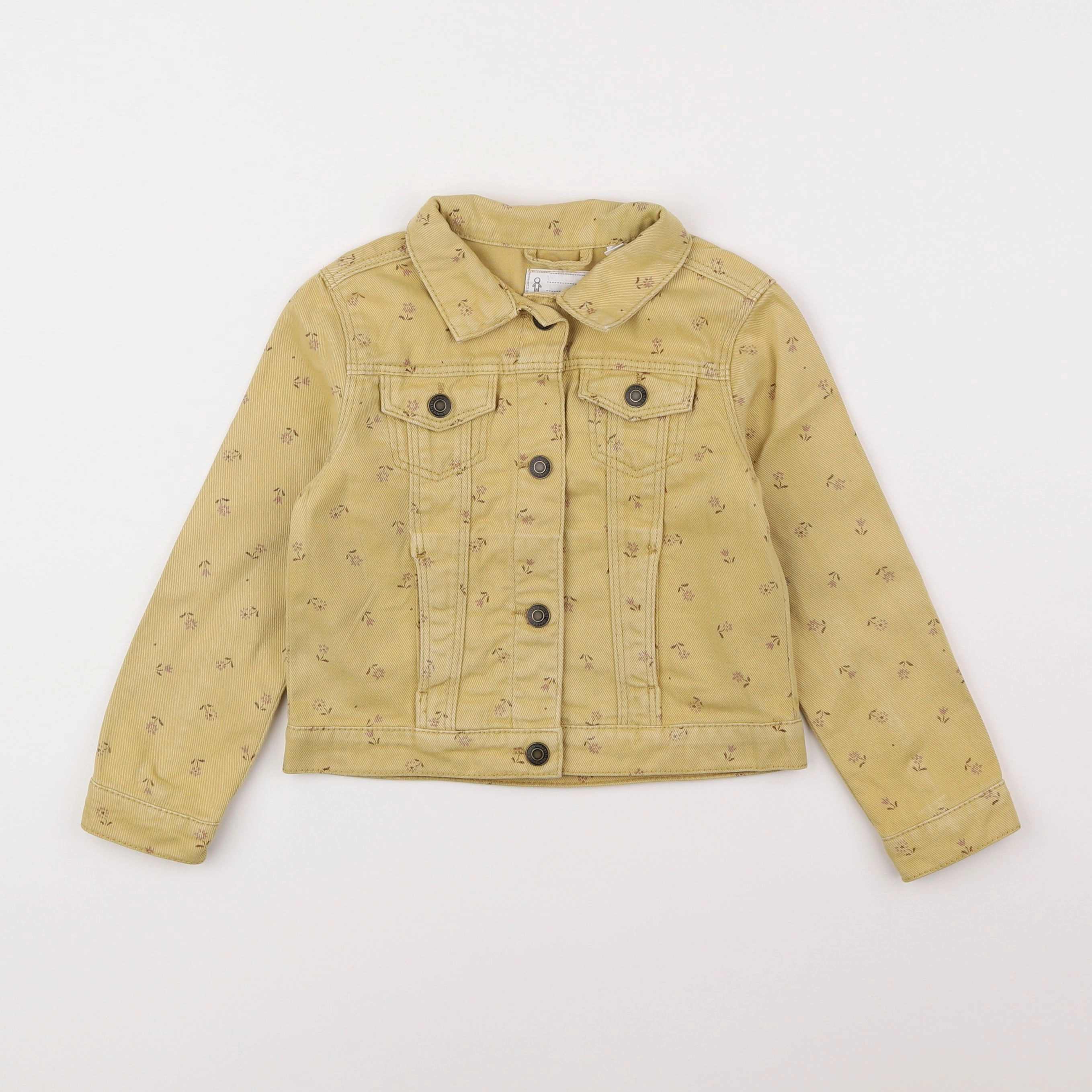 Vertbaudet - veste jaune - 4 ans