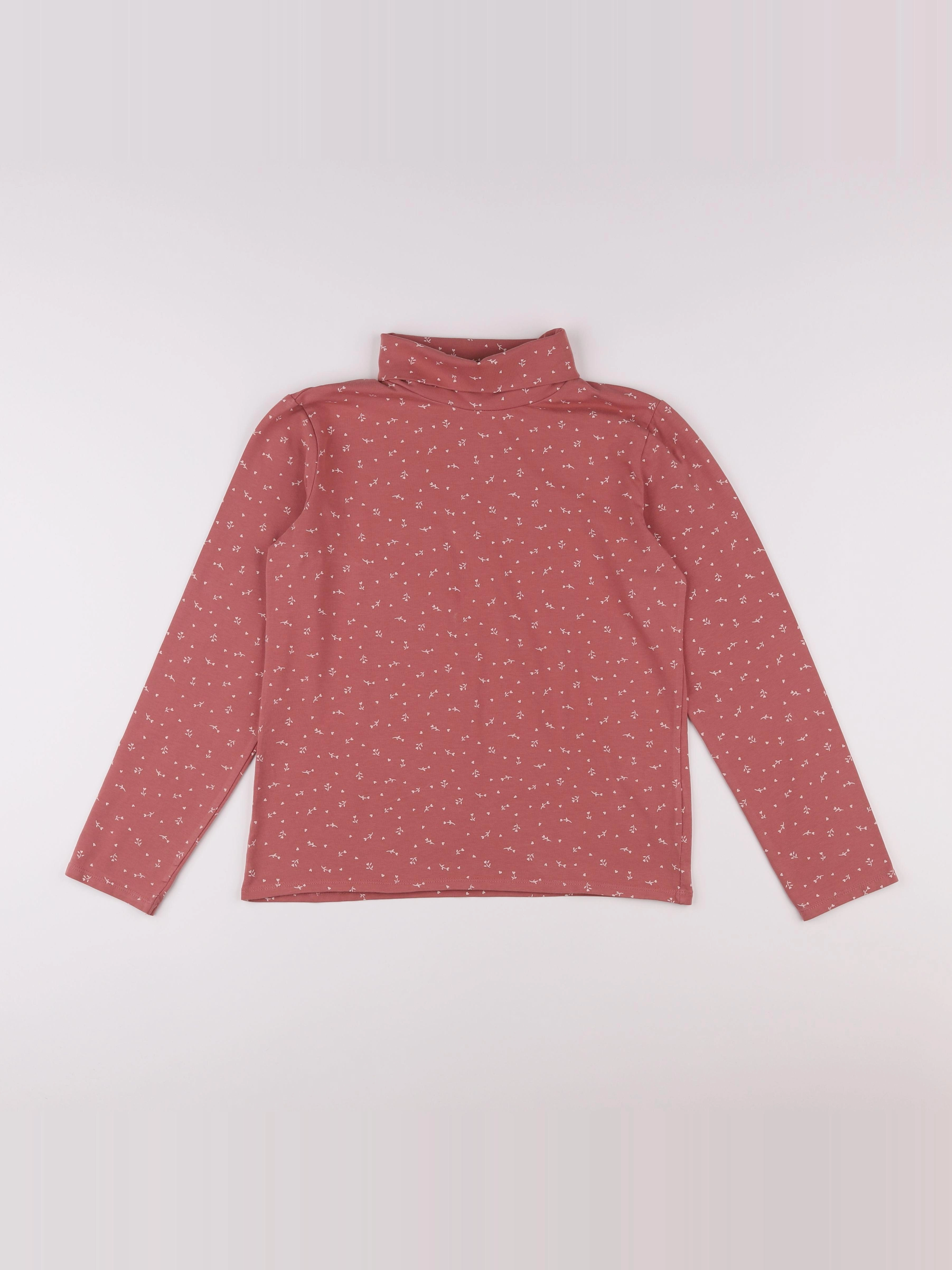 Vertbaudet - sous-pull rose - 14 ans