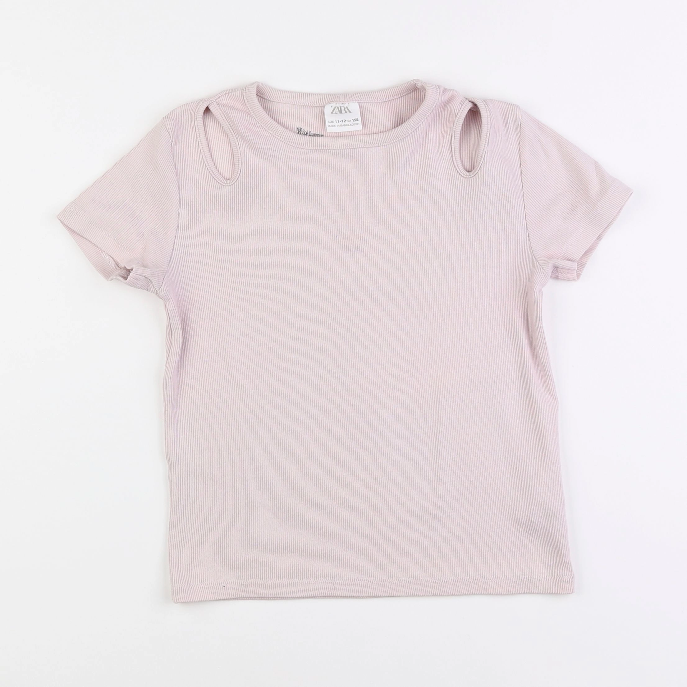 Zara - tee-shirt rose - 11/12 ans