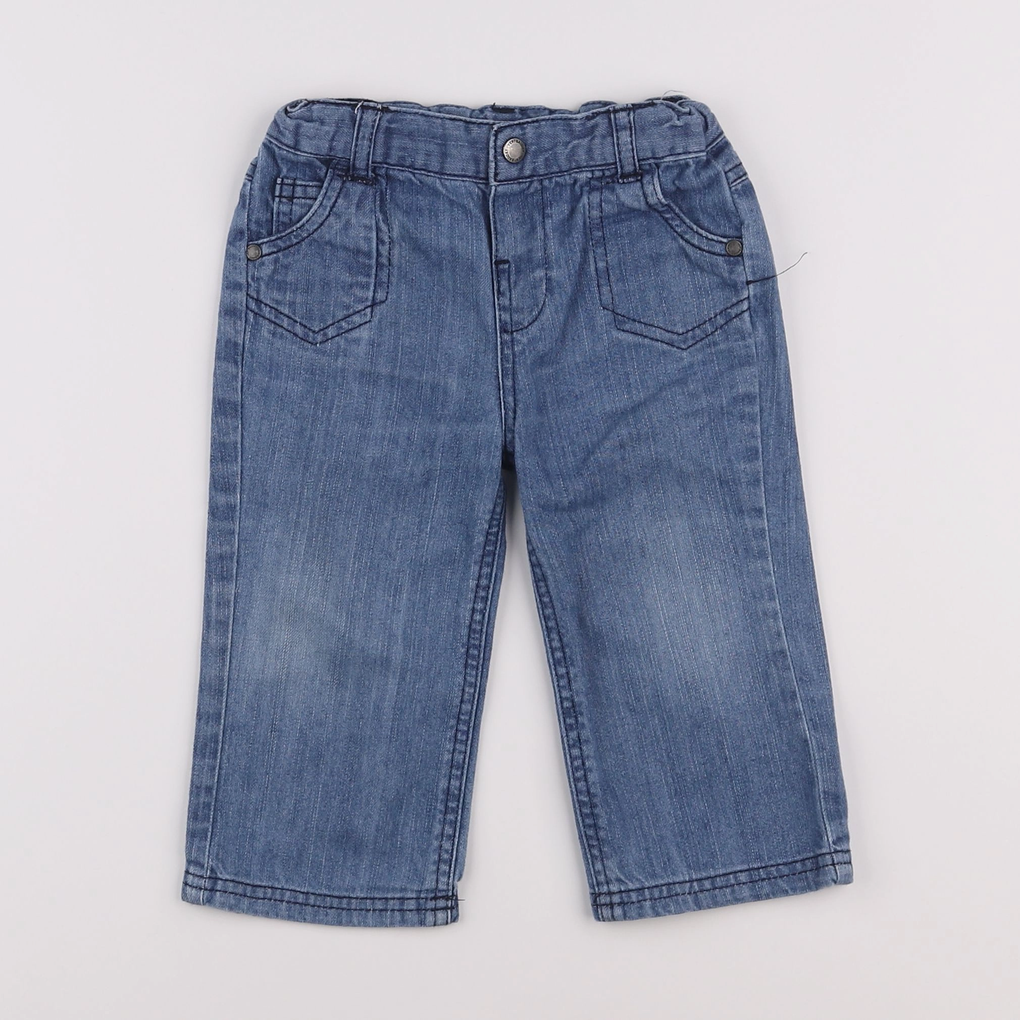 Vertbaudet - jean bleu - 18 mois