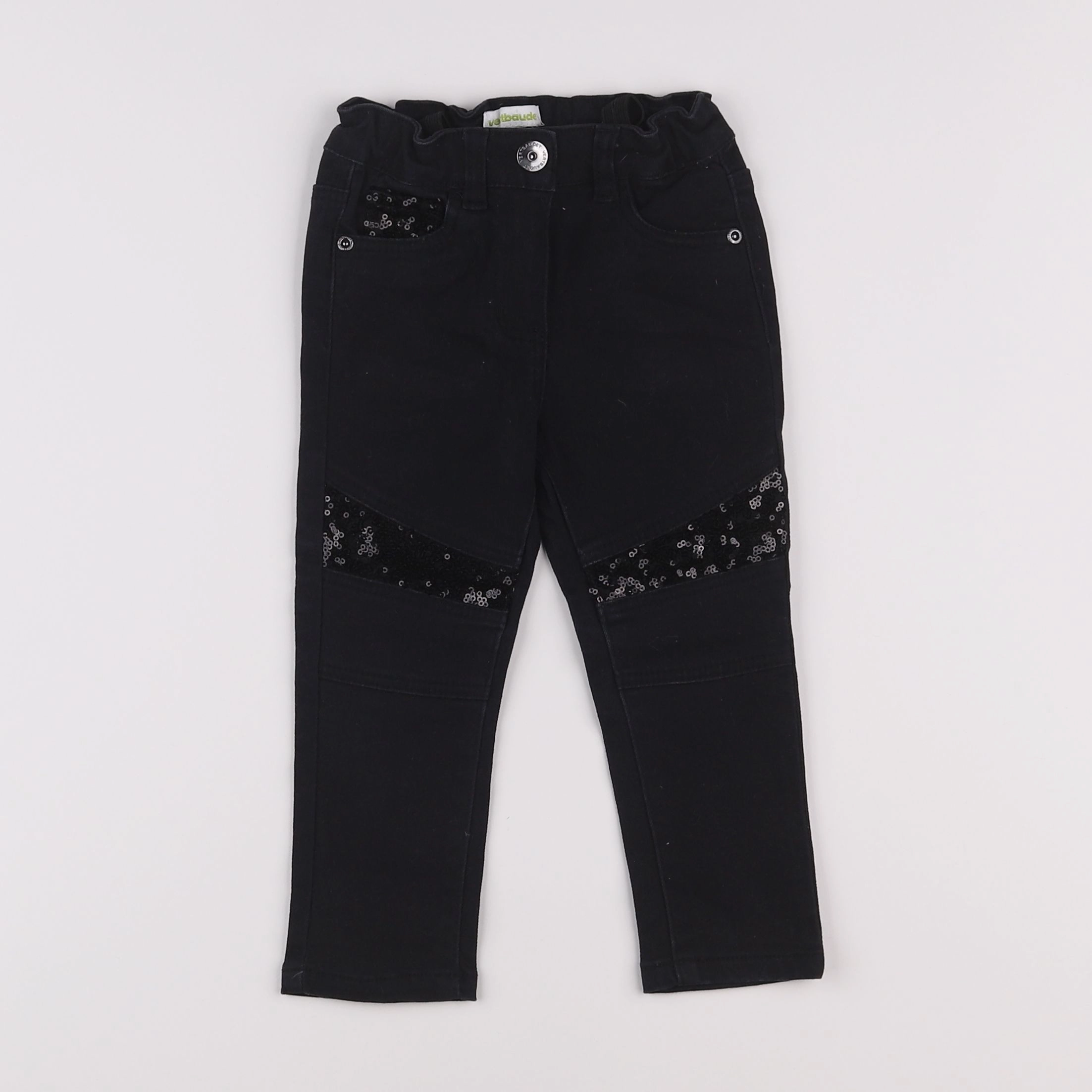 Vertbaudet - jean noir - 2 ans