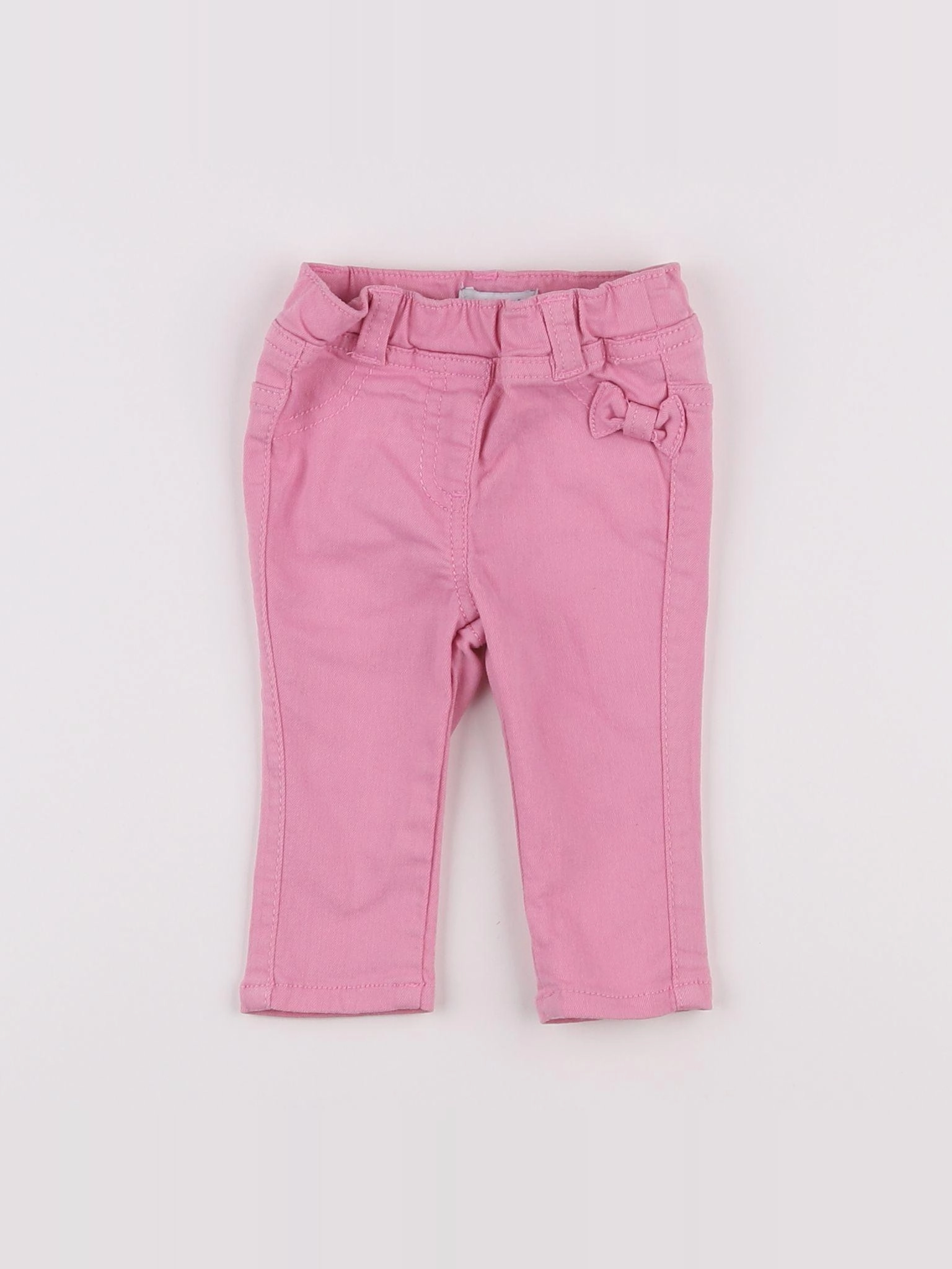 Vertbaudet - jegging rose - 3 mois