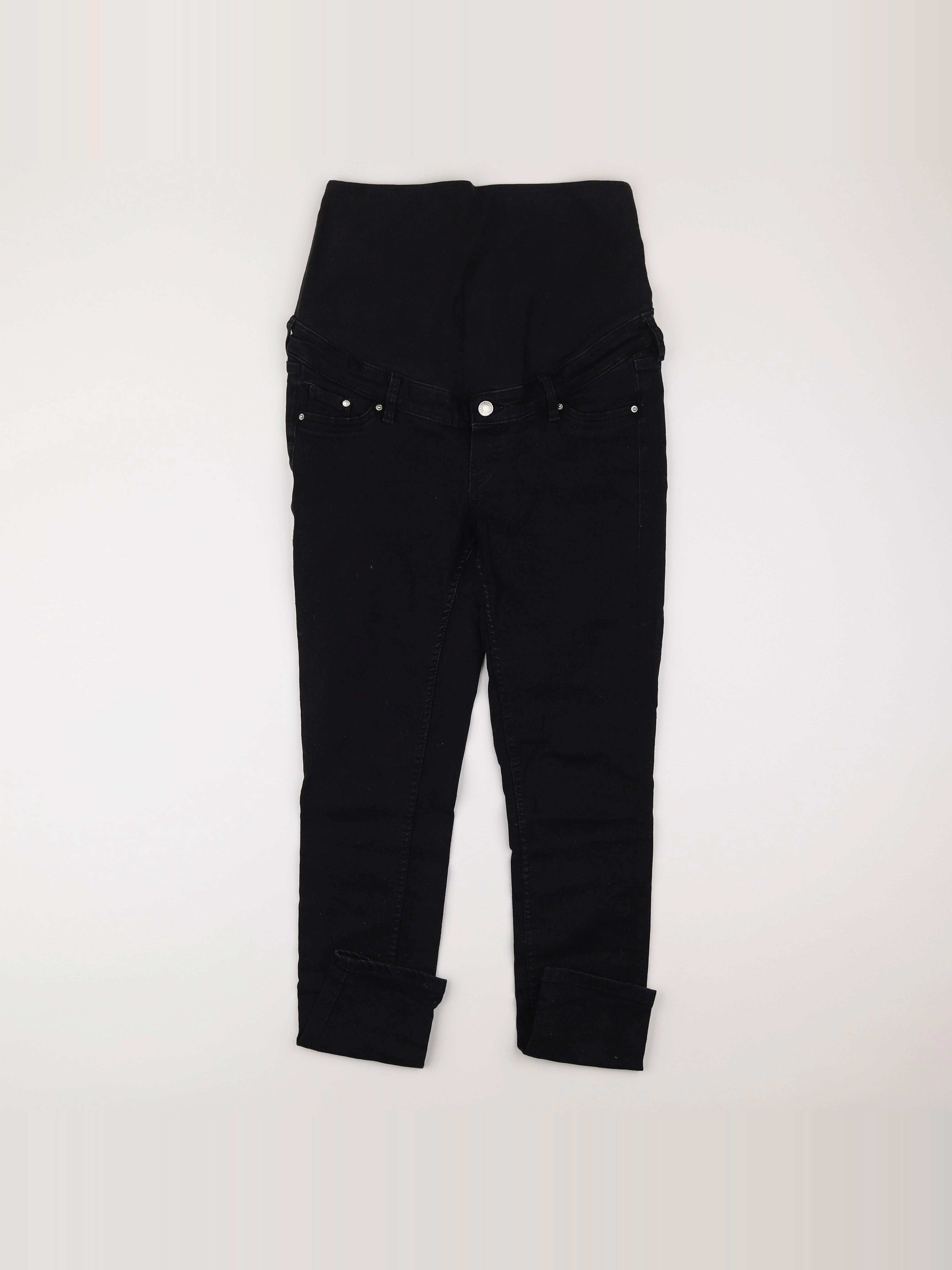 H&M - jean grossesse noir - 40 à 42