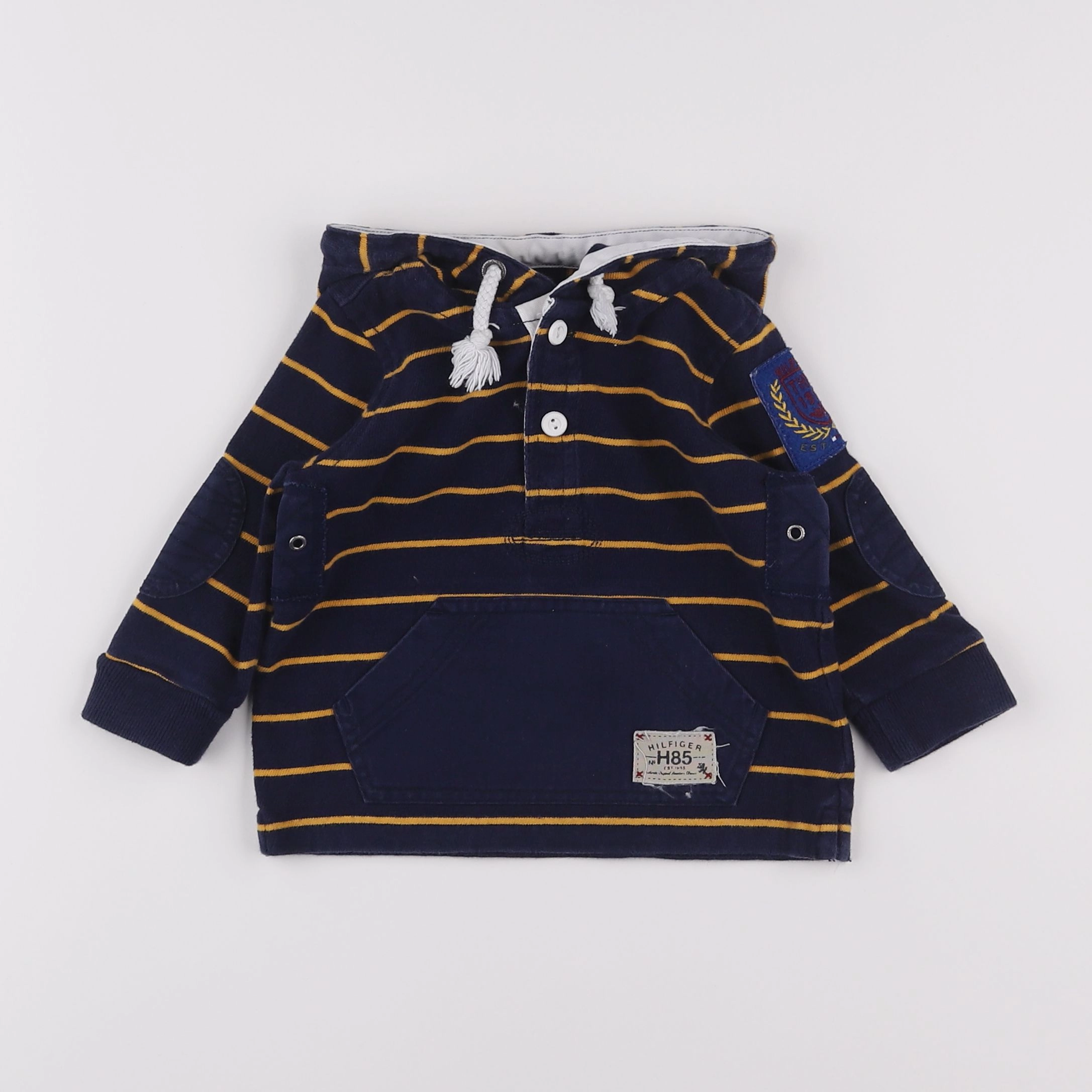 Tommy Hilfiger - sweat bleu - 12 mois