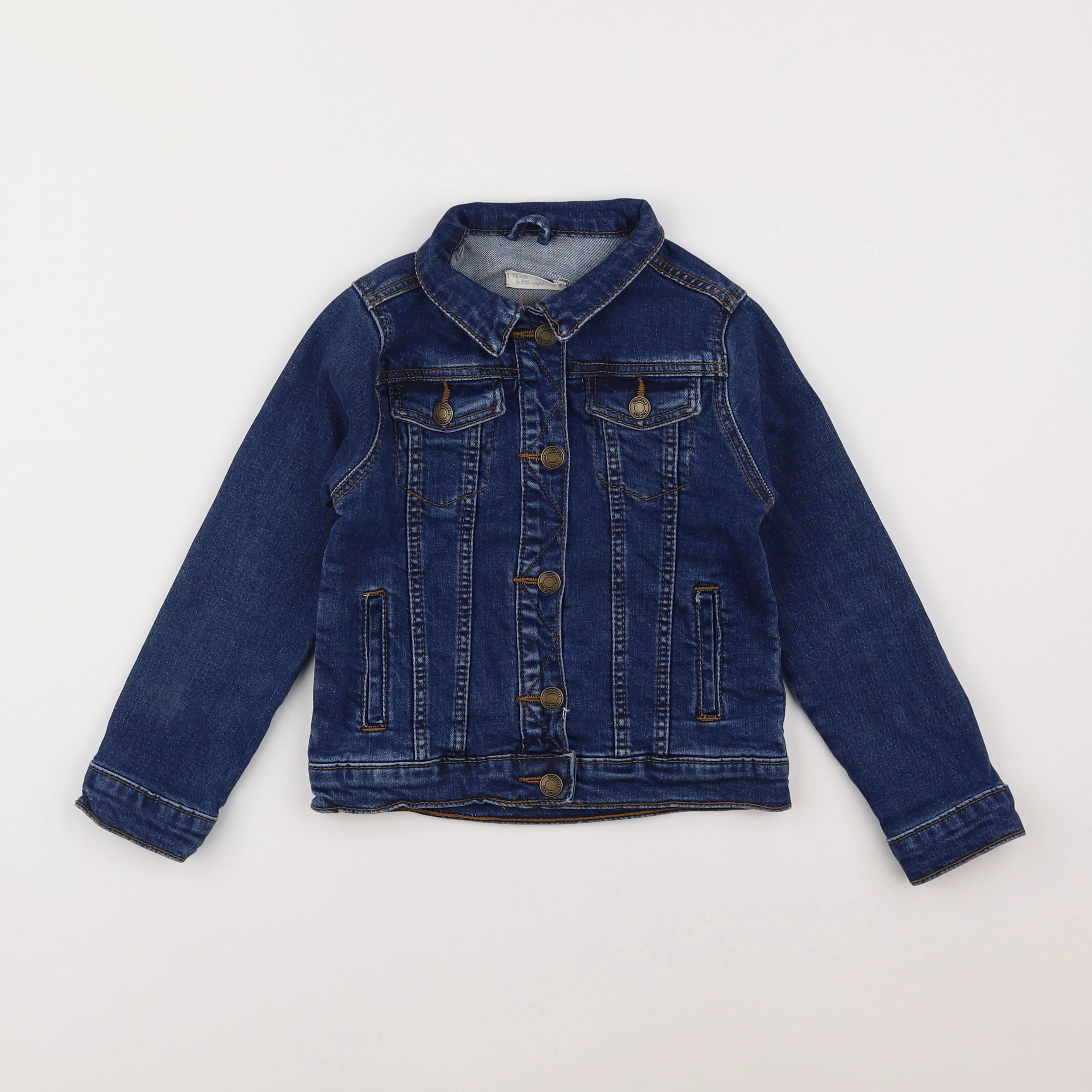 Little Cigogne - veste bleu - 5 ans