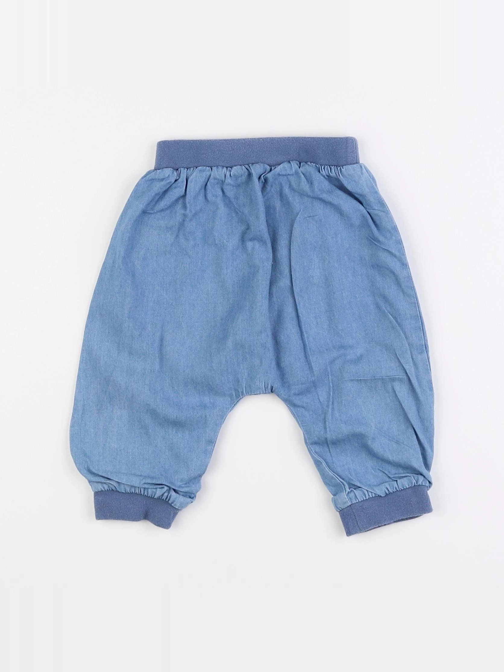 Boutchou - sarouel bleu - 6 mois
