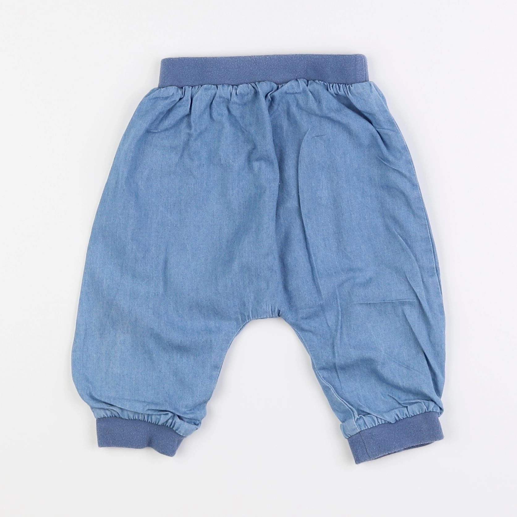 Boutchou - sarouel bleu - 6 mois
